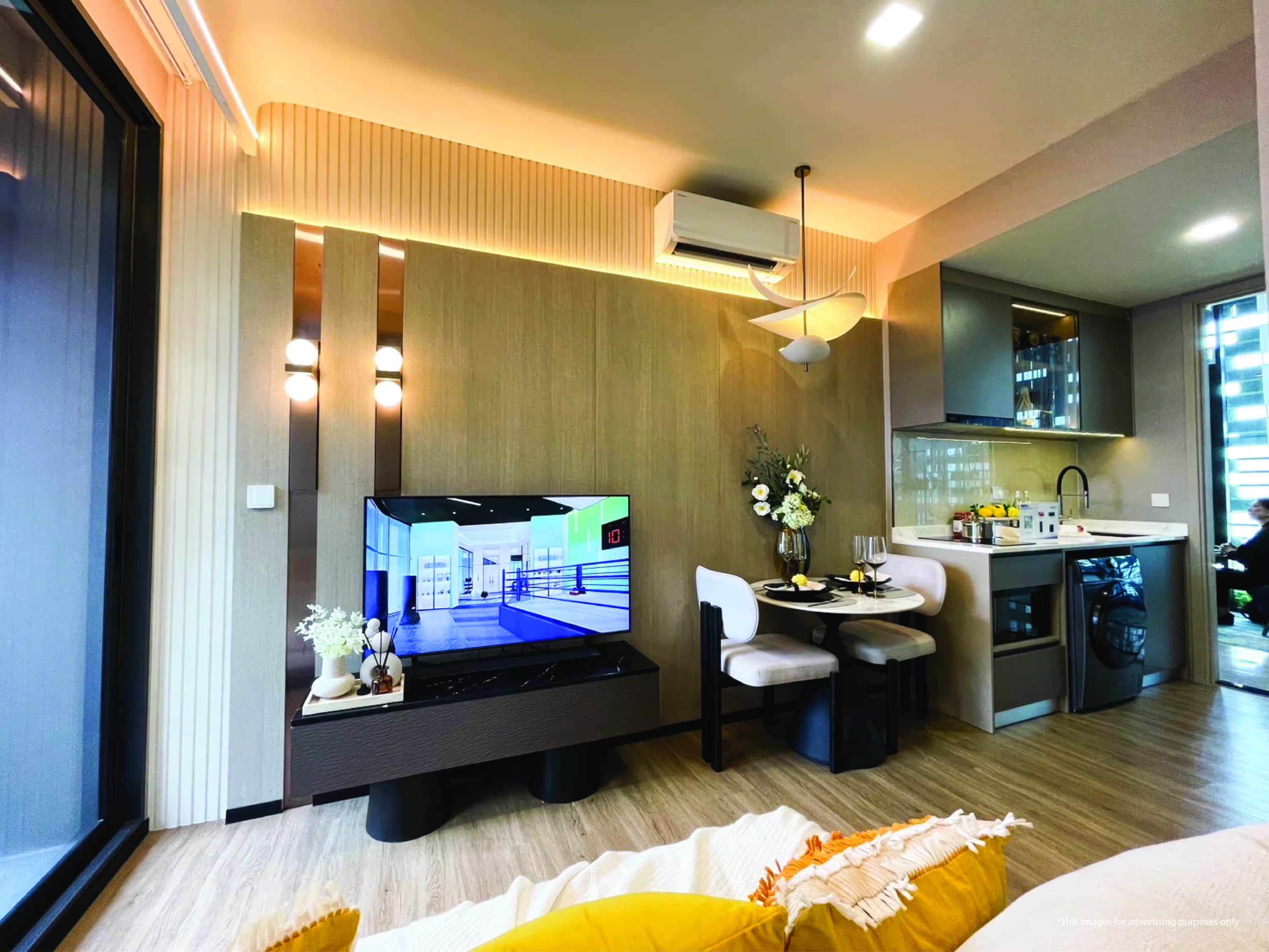 Aquarous Jomtien Pattaya 1-комнатная 34.7 м2 1 фото
