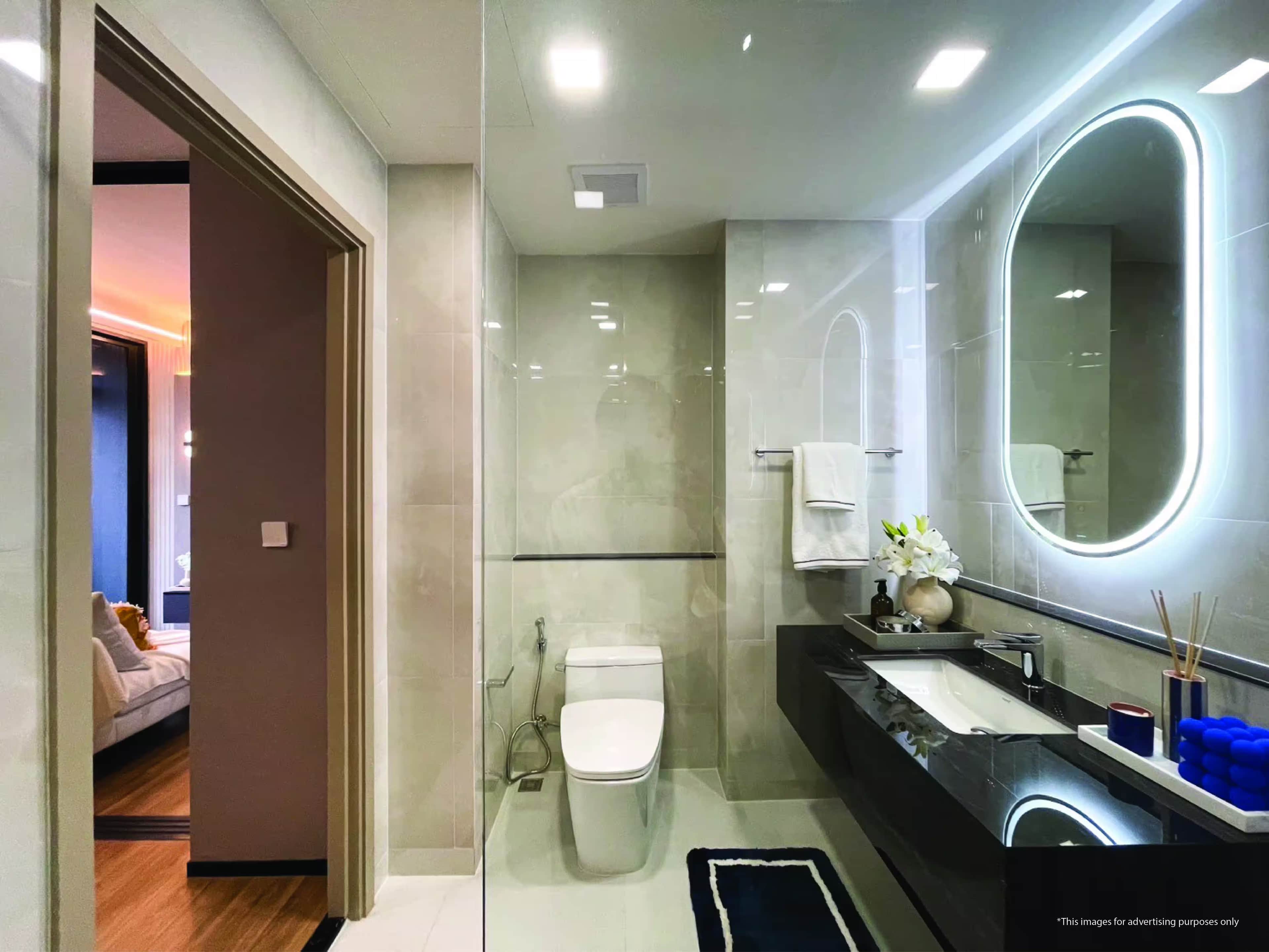 Aquarous Jomtien Pattaya 1-комнатная 34.7 м2 4 фото