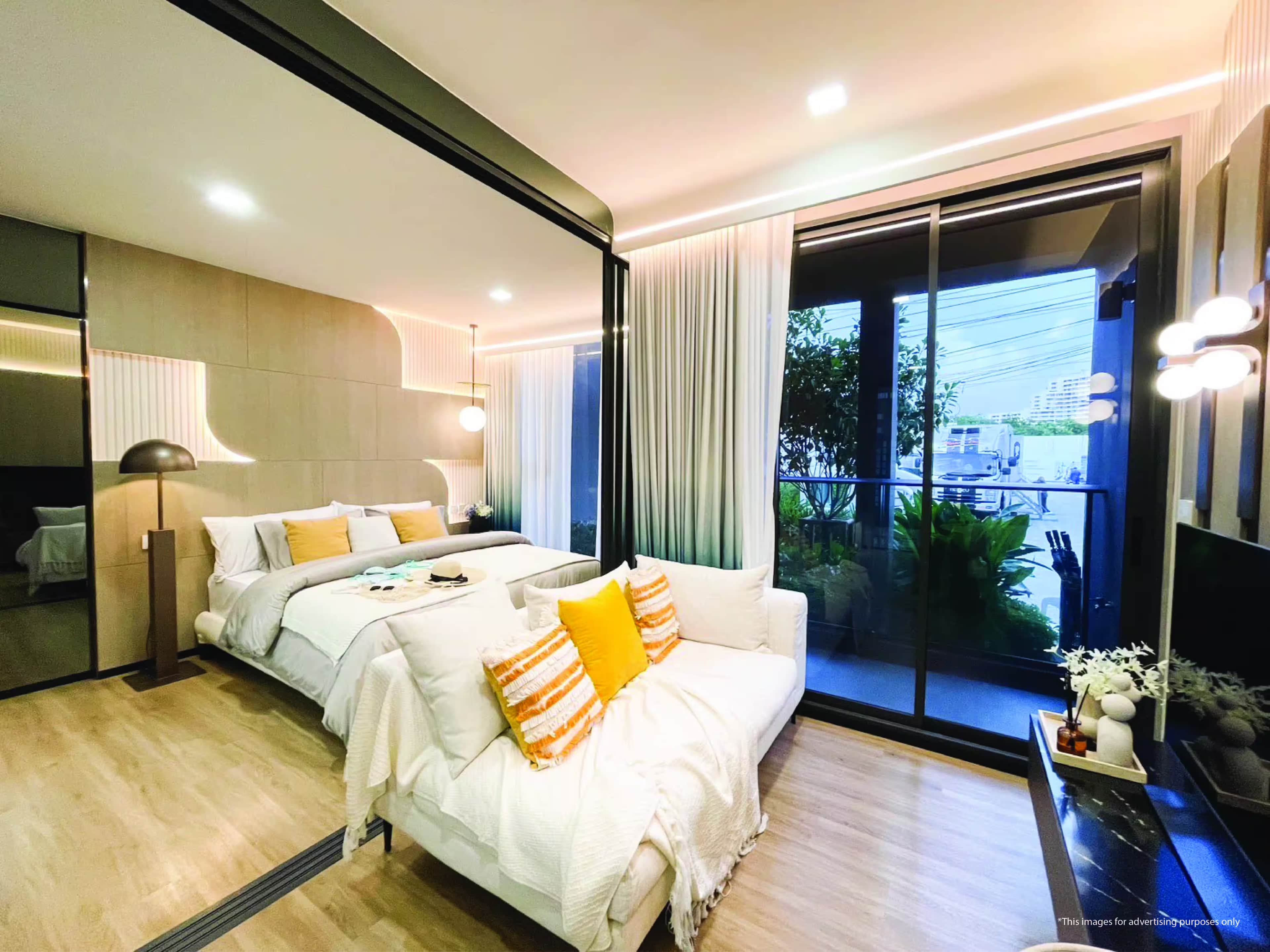 Aquarous Jomtien Pattaya 1-комнатная 34.7 м2 12 фото