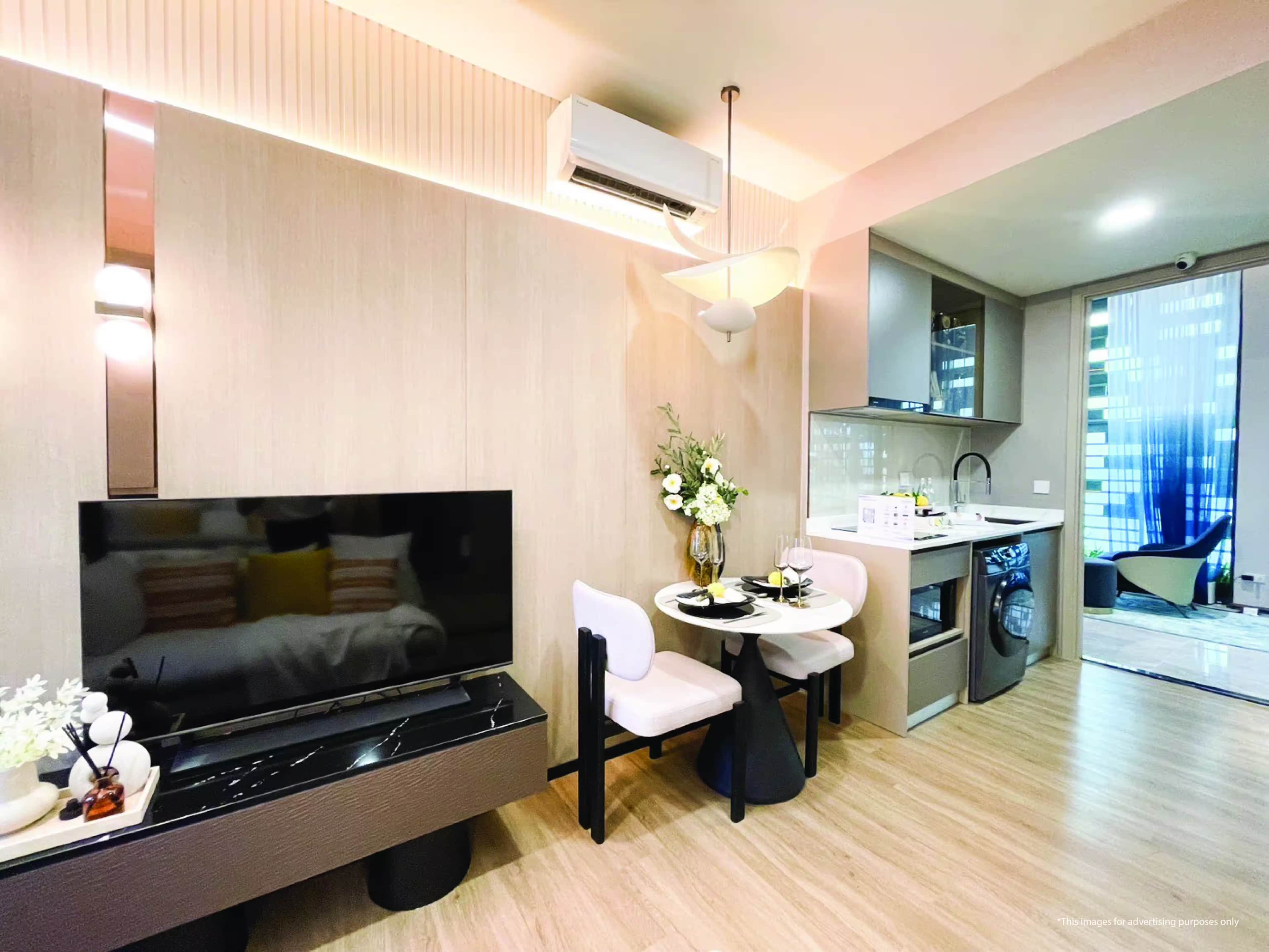 Aquarous Jomtien Pattaya 1-комнатная 34.7 м2 16 фото