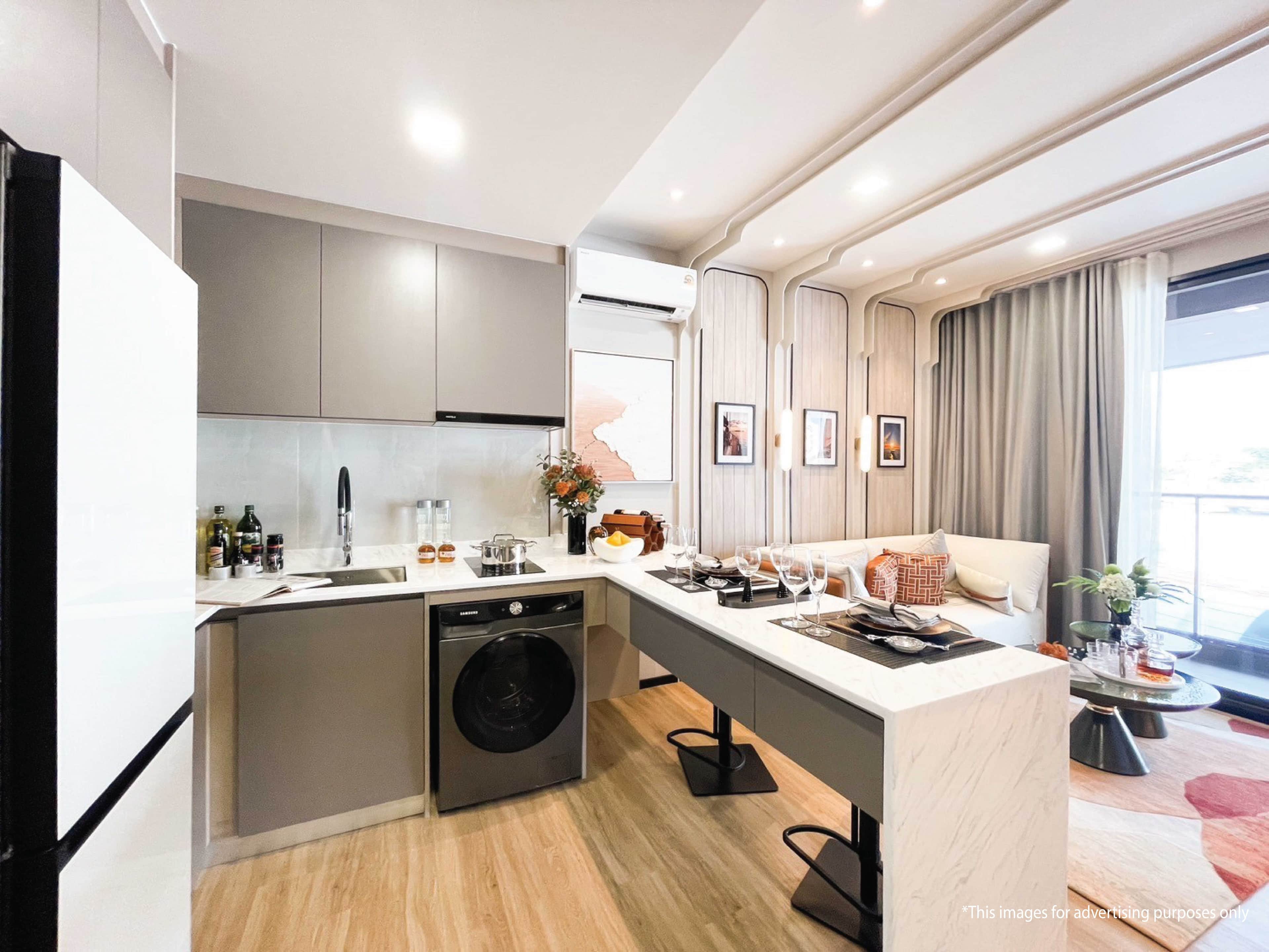 Aquarous Jomtien Pattaya 2-комнатная 79.75 м2 6 фото