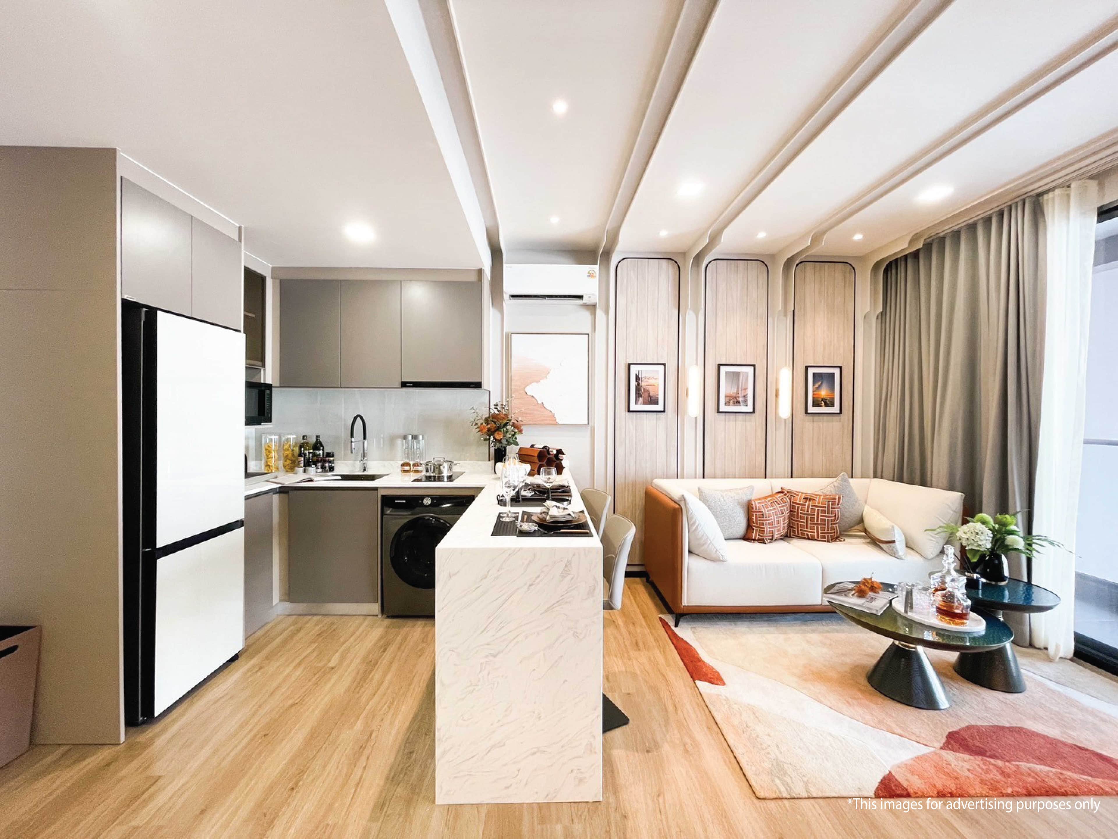 Aquarous Jomtien Pattaya 2-комнатная 79.75 м2 7 фото