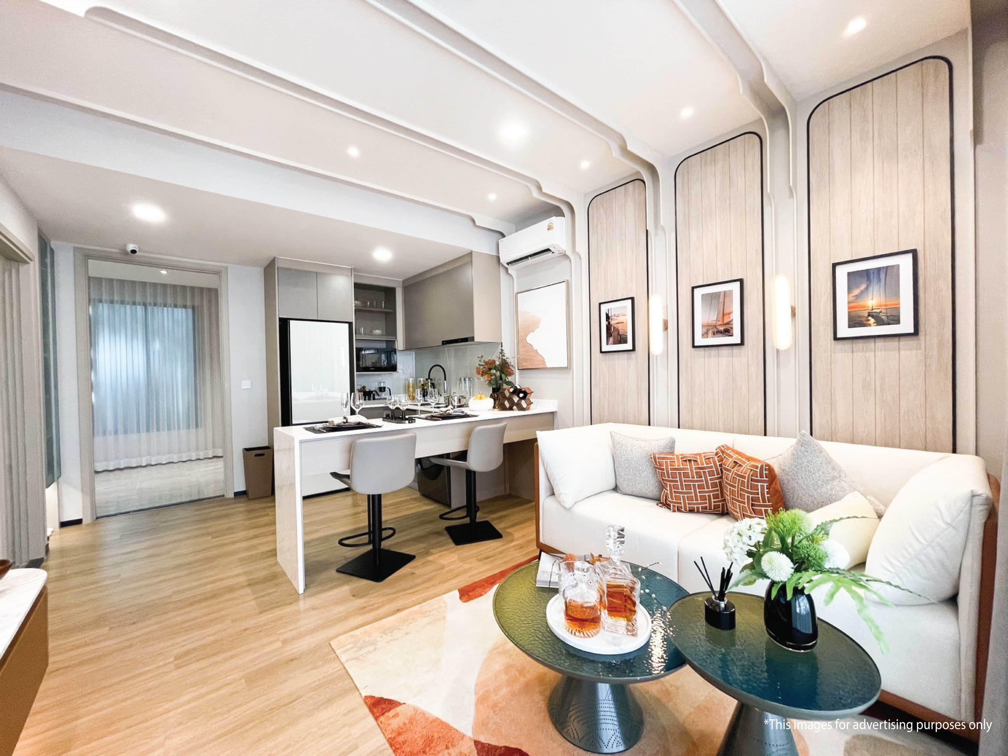 Aquarous Jomtien Pattaya 2-комнатная 79.75 м2 10 фото