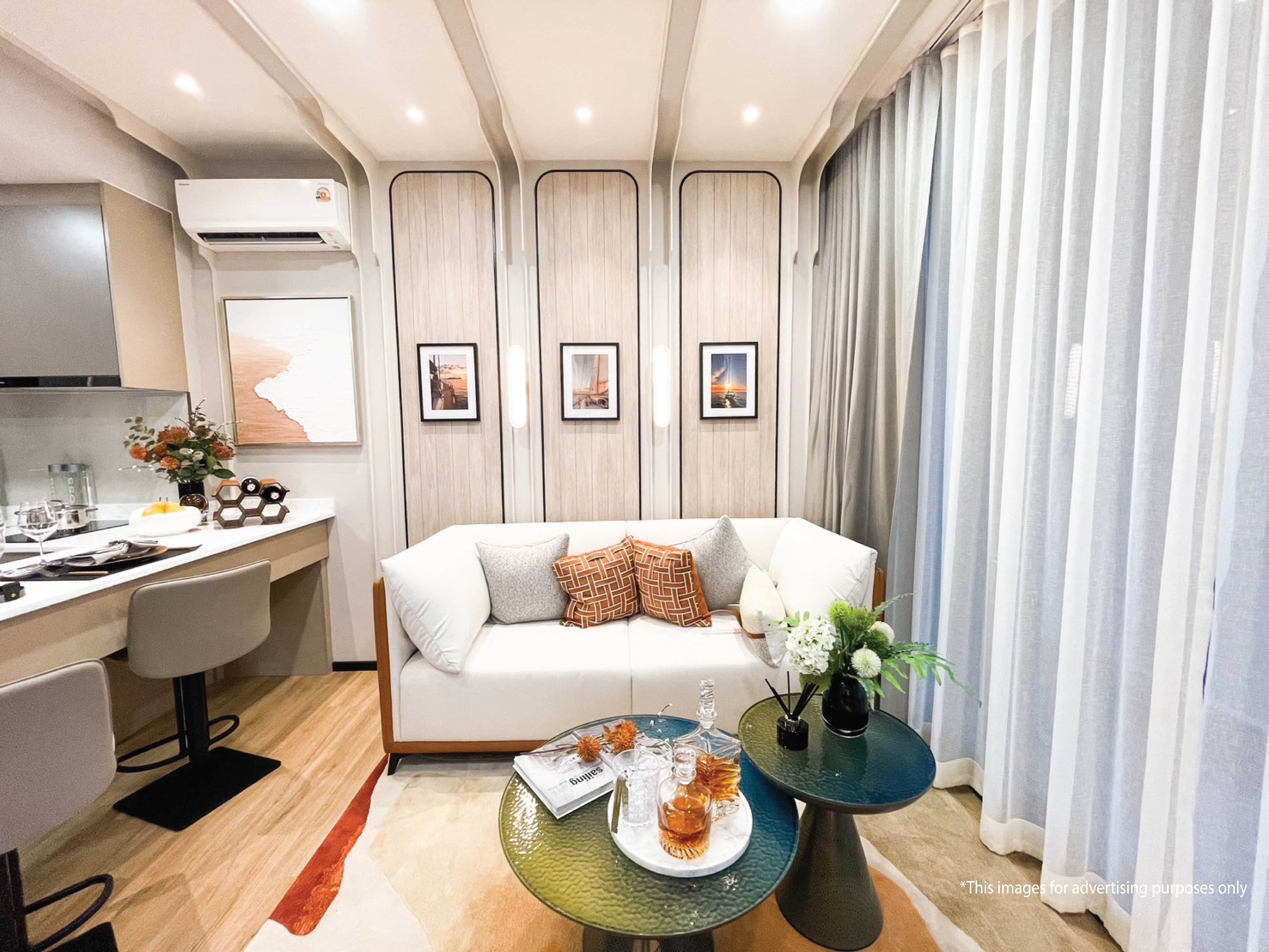 Aquarous Jomtien Pattaya 2-комнатная 79.75 м2 15 фото