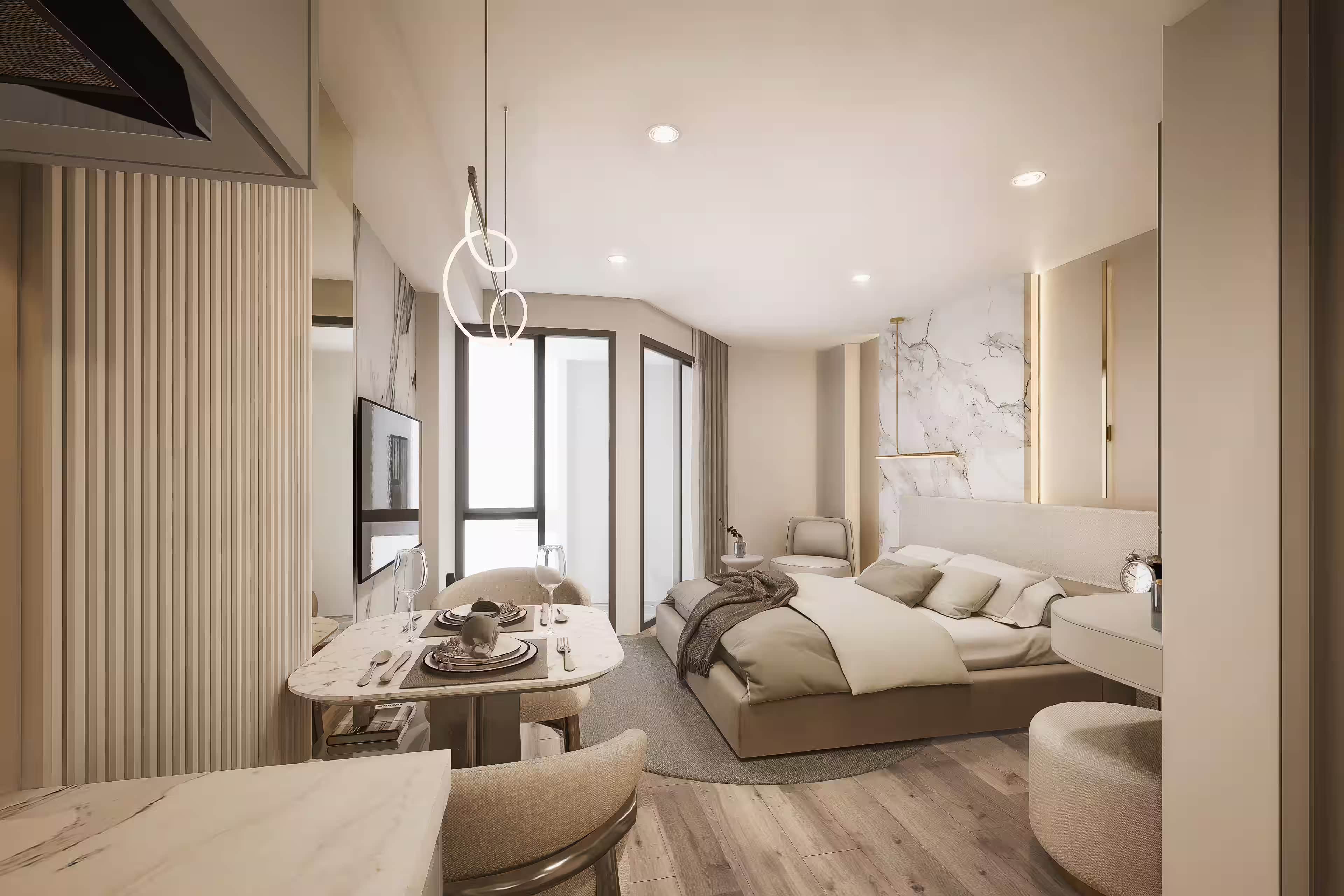 Siam Oriental Oasis Студия 26.85 м2 2 фото