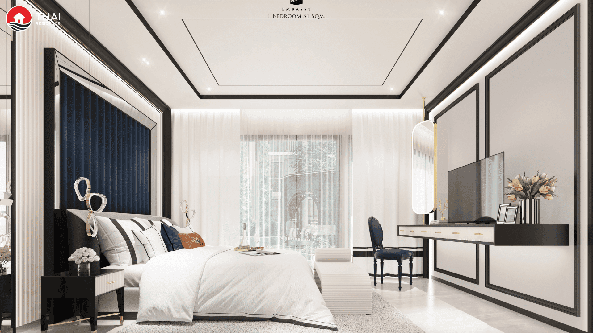 Embassy Pattaya 1-комнатная 33 м2 2 фото