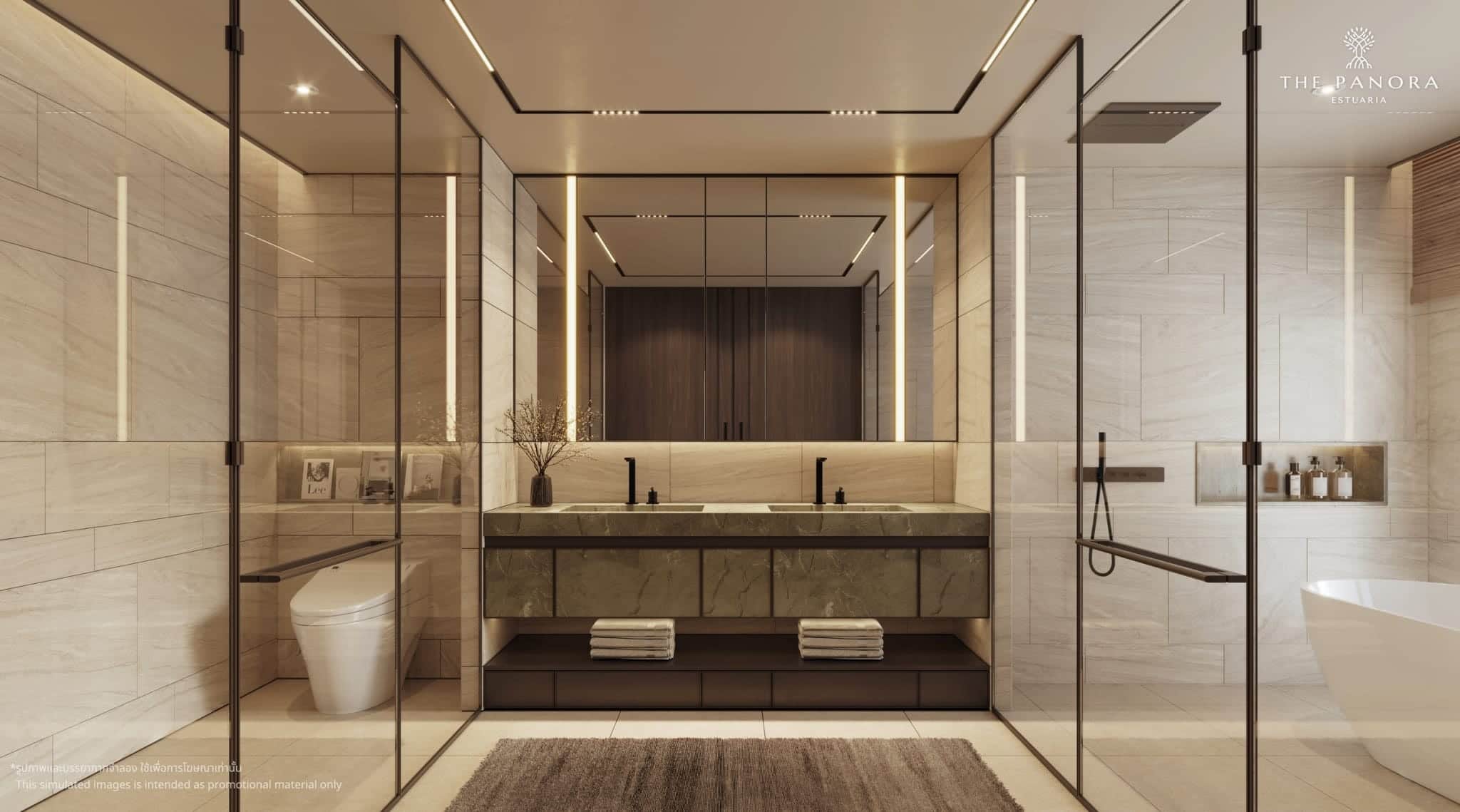 The Panora Estuaria 2-комнатная 94 м2 4 фото