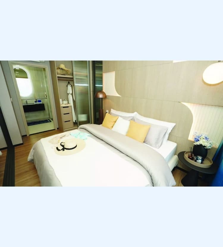 Aquarous Jomtien Pattaya 1-комнатная 34.7 м2