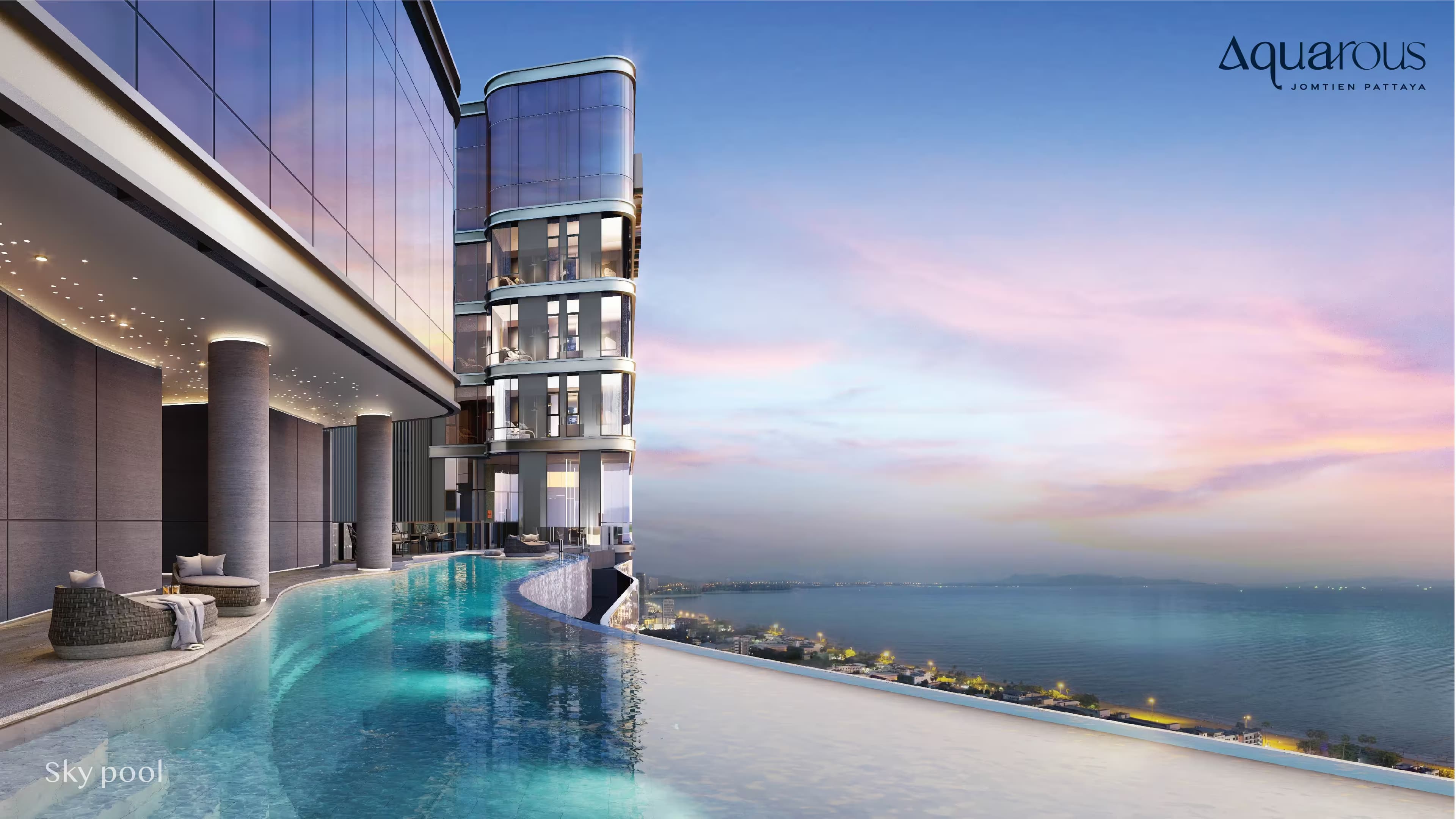 Aquarous Jomtien Pattaya Комплекс 1