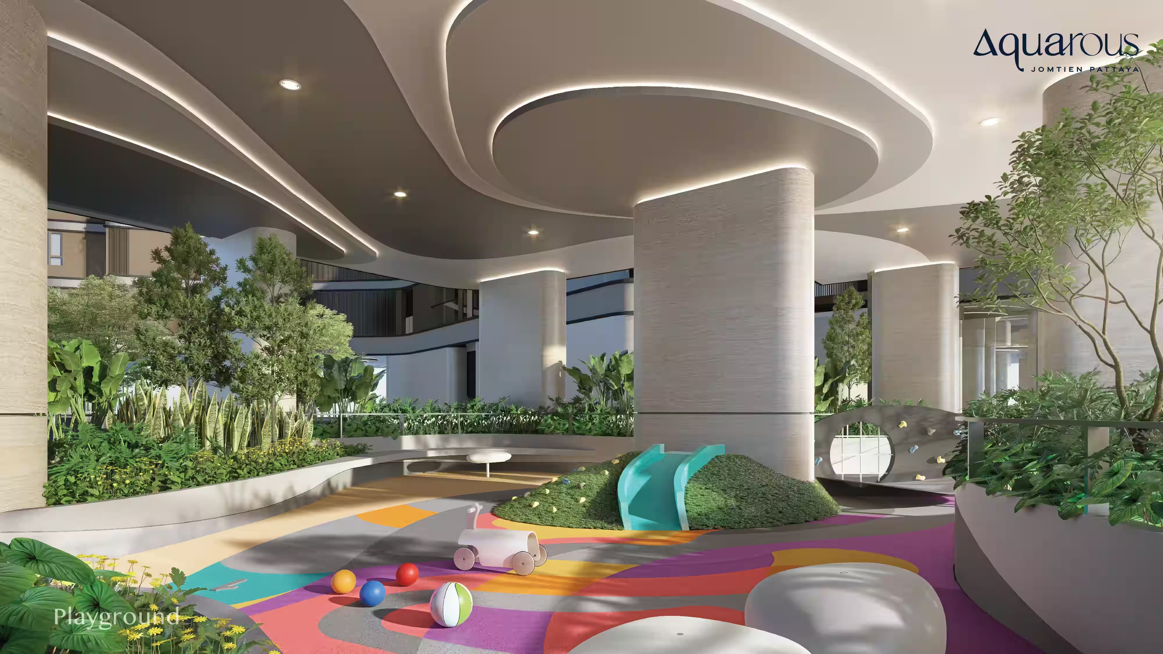 Aquarous Jomtien Pattaya Комплекс 6