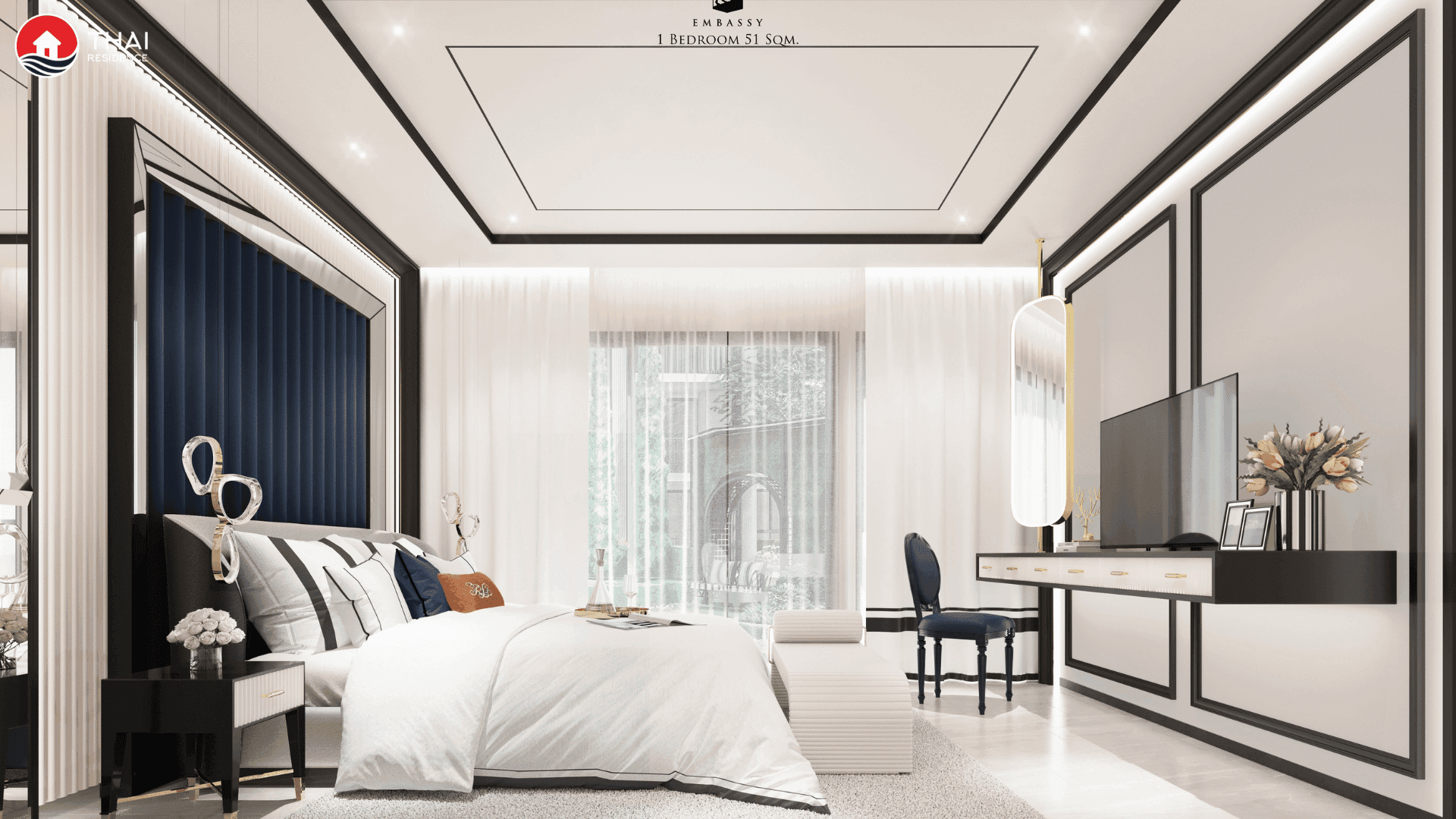 2-комнатная Embassy Pattaya 8