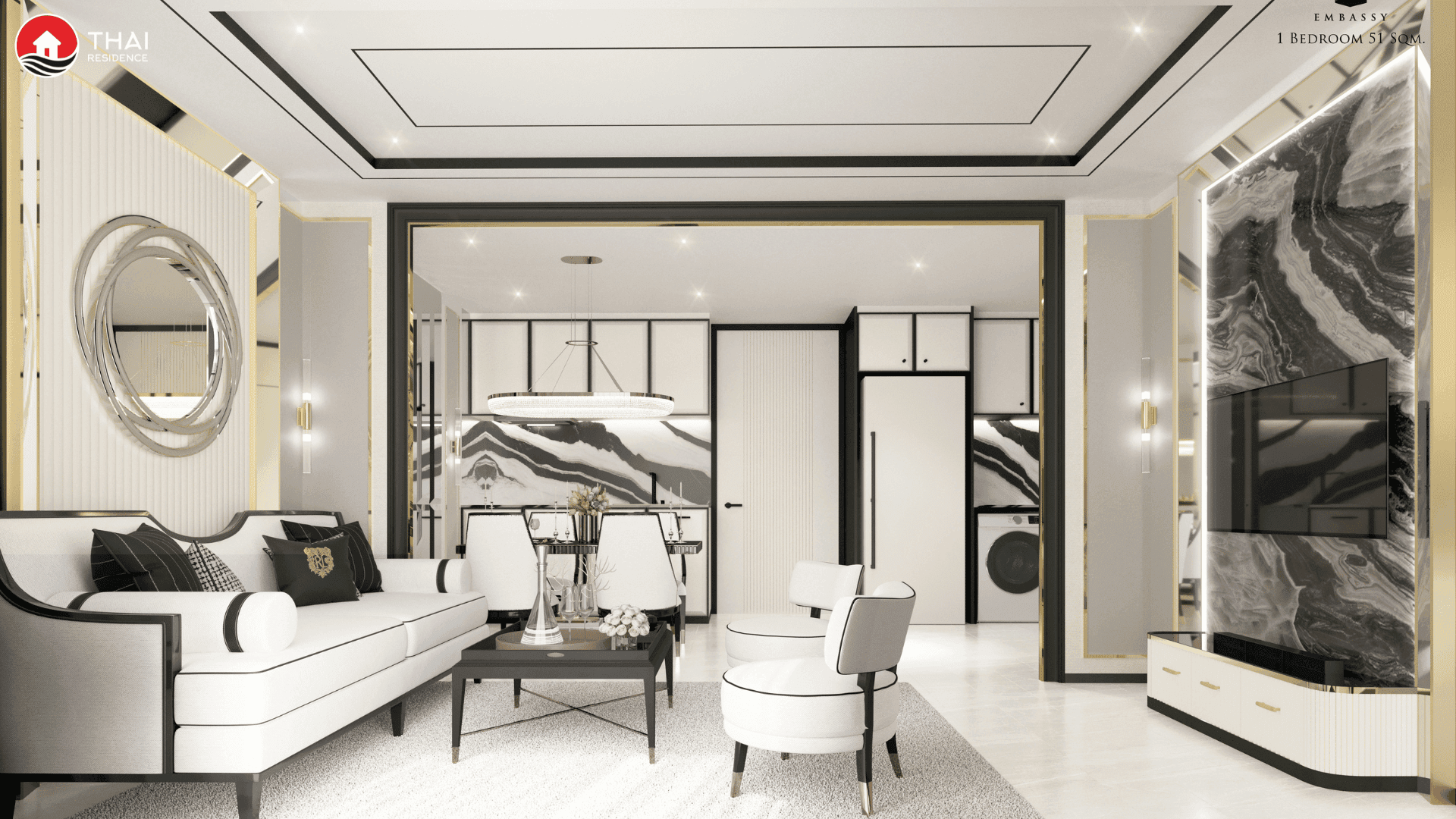 3-комнатная Embassy Pattaya 8