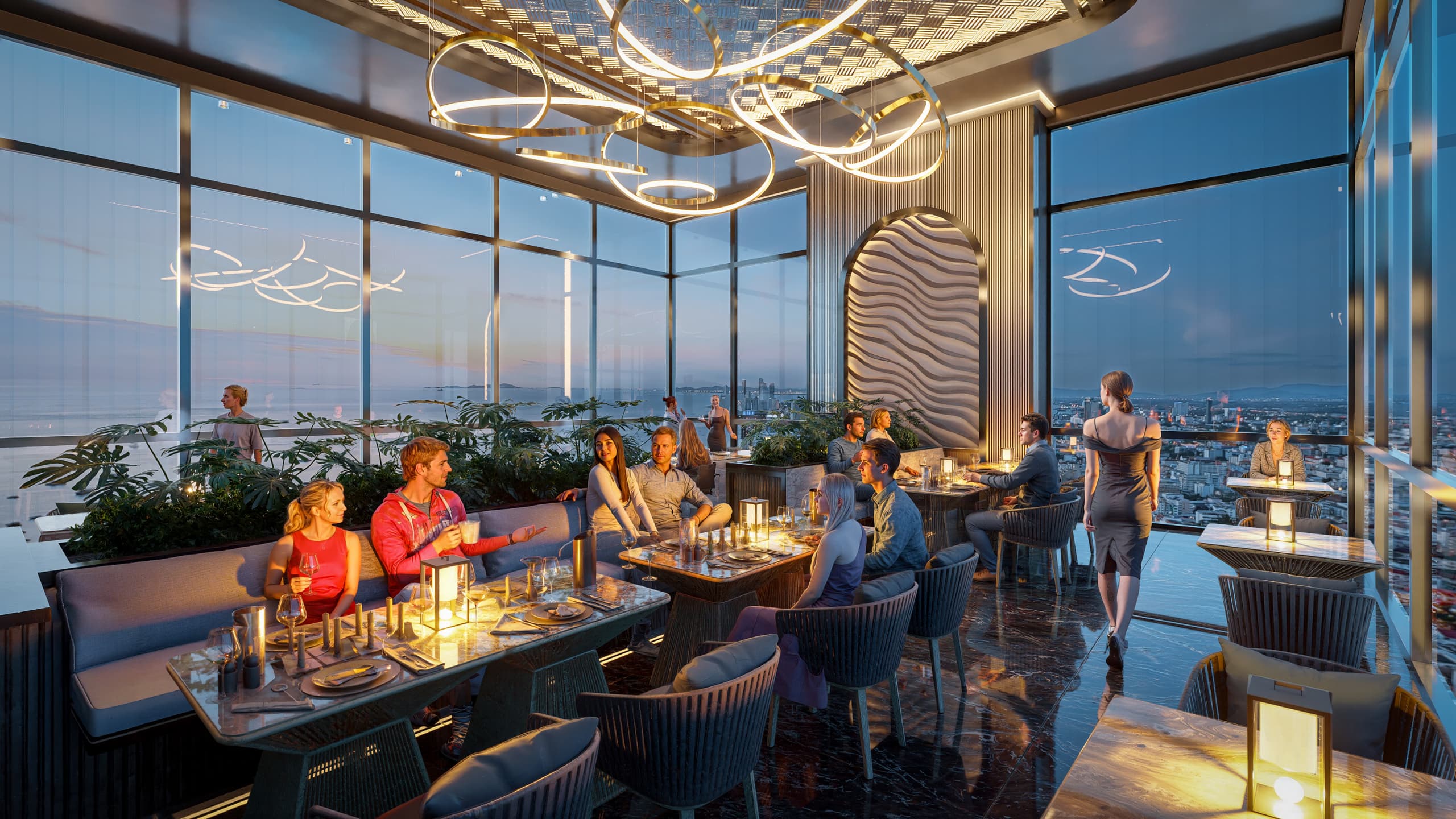 Sky Club на 43 этаже
