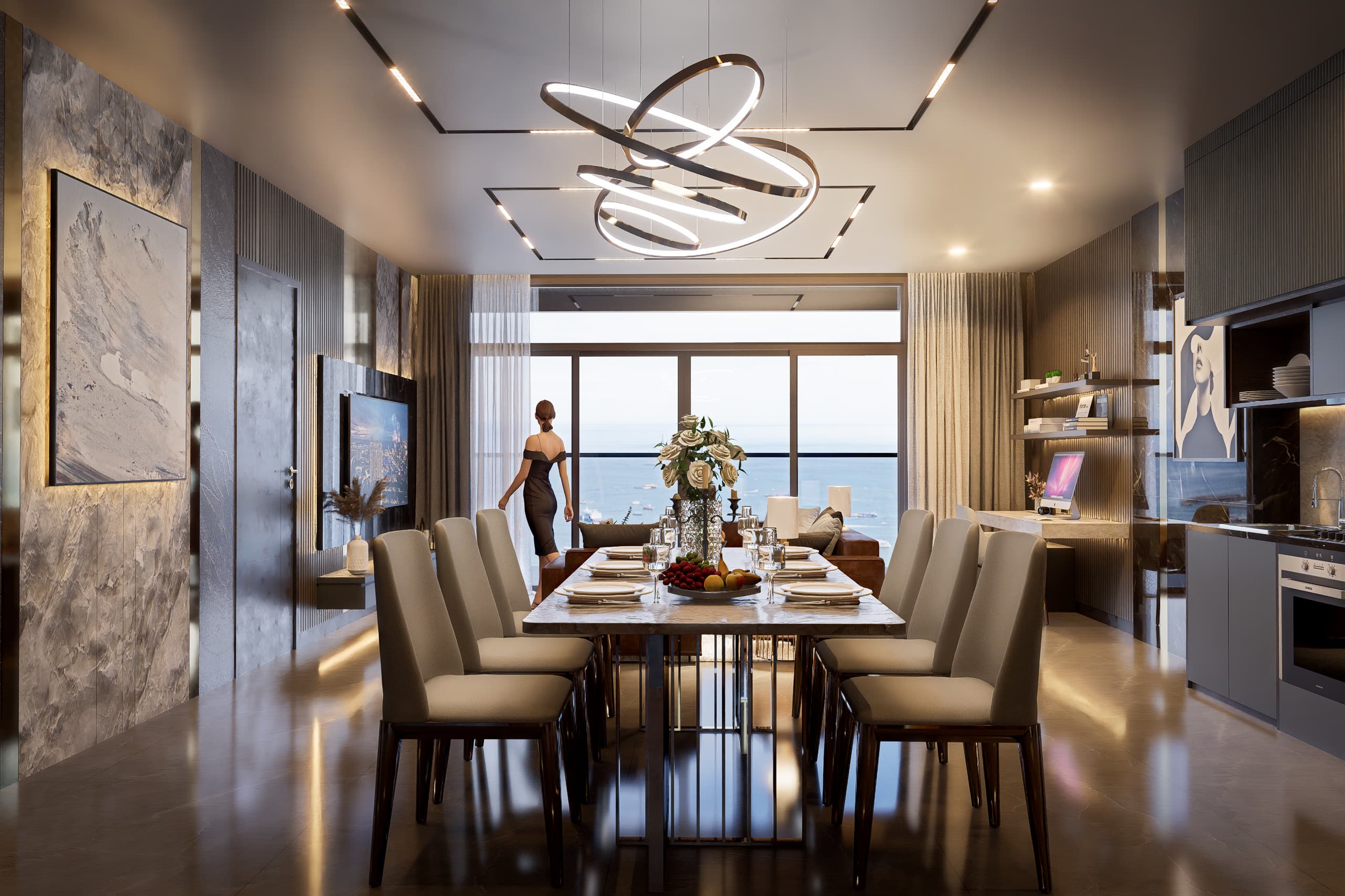 4-комнатная Grand Bay View 3