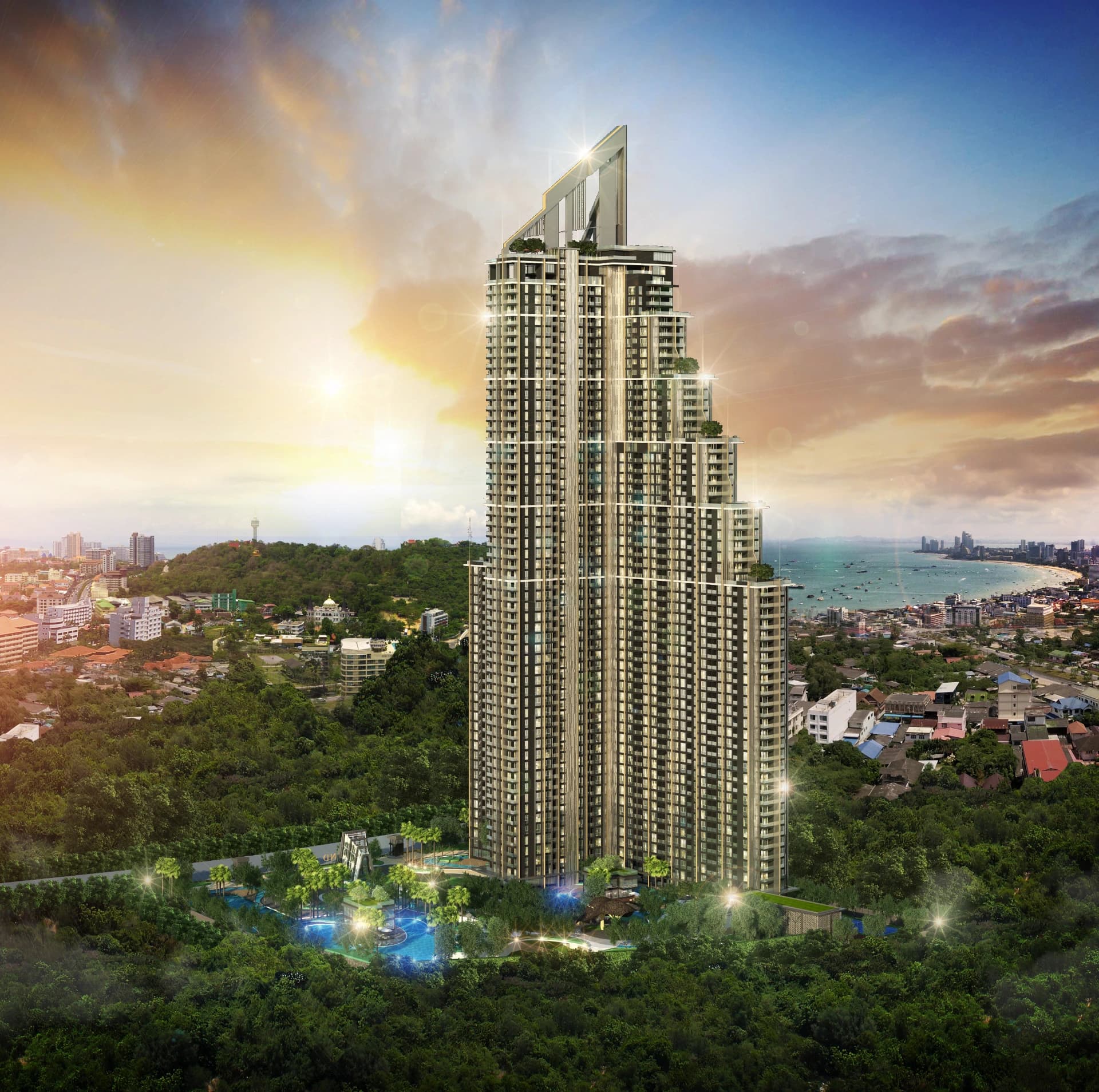 Condo Grand Solaire Pattaya, Pratamnak, Pattaya - photo 2