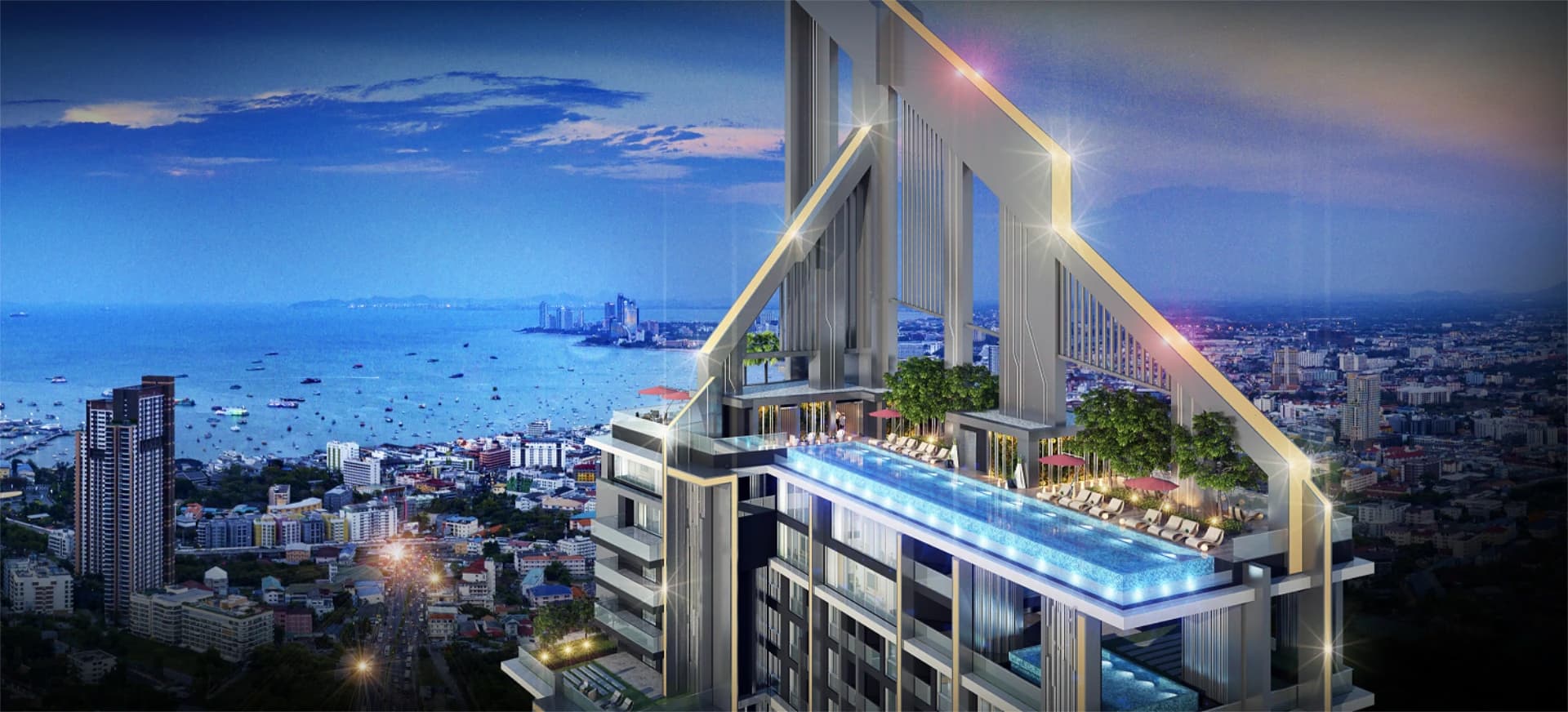 Rooftop Infinity Pool