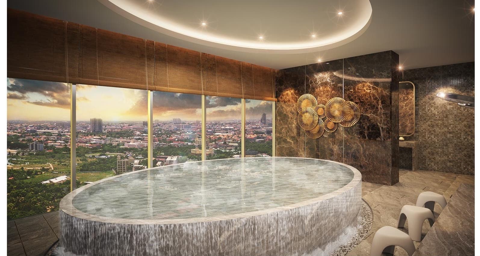 Grand Solaire Noble Онсен Сауна