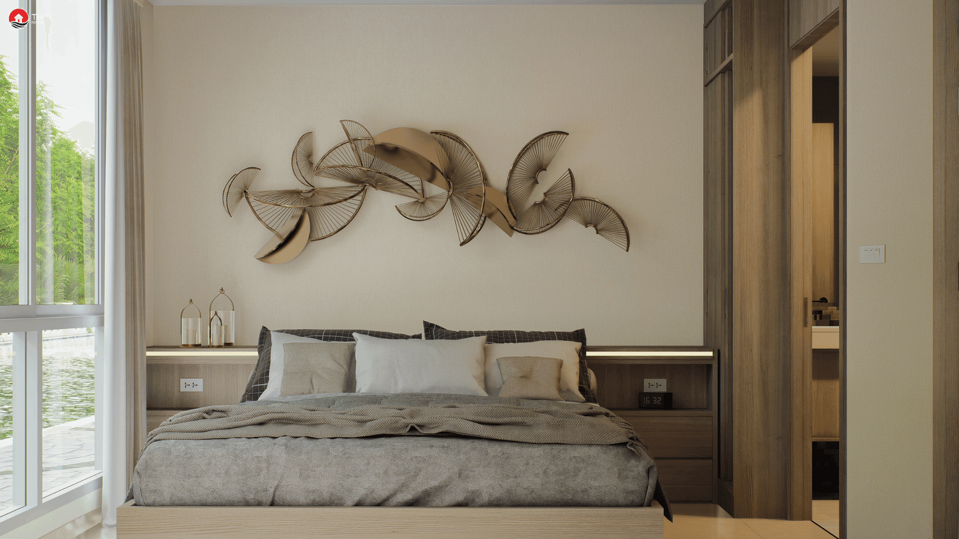 1-комнатная Harmonia City Garden 6