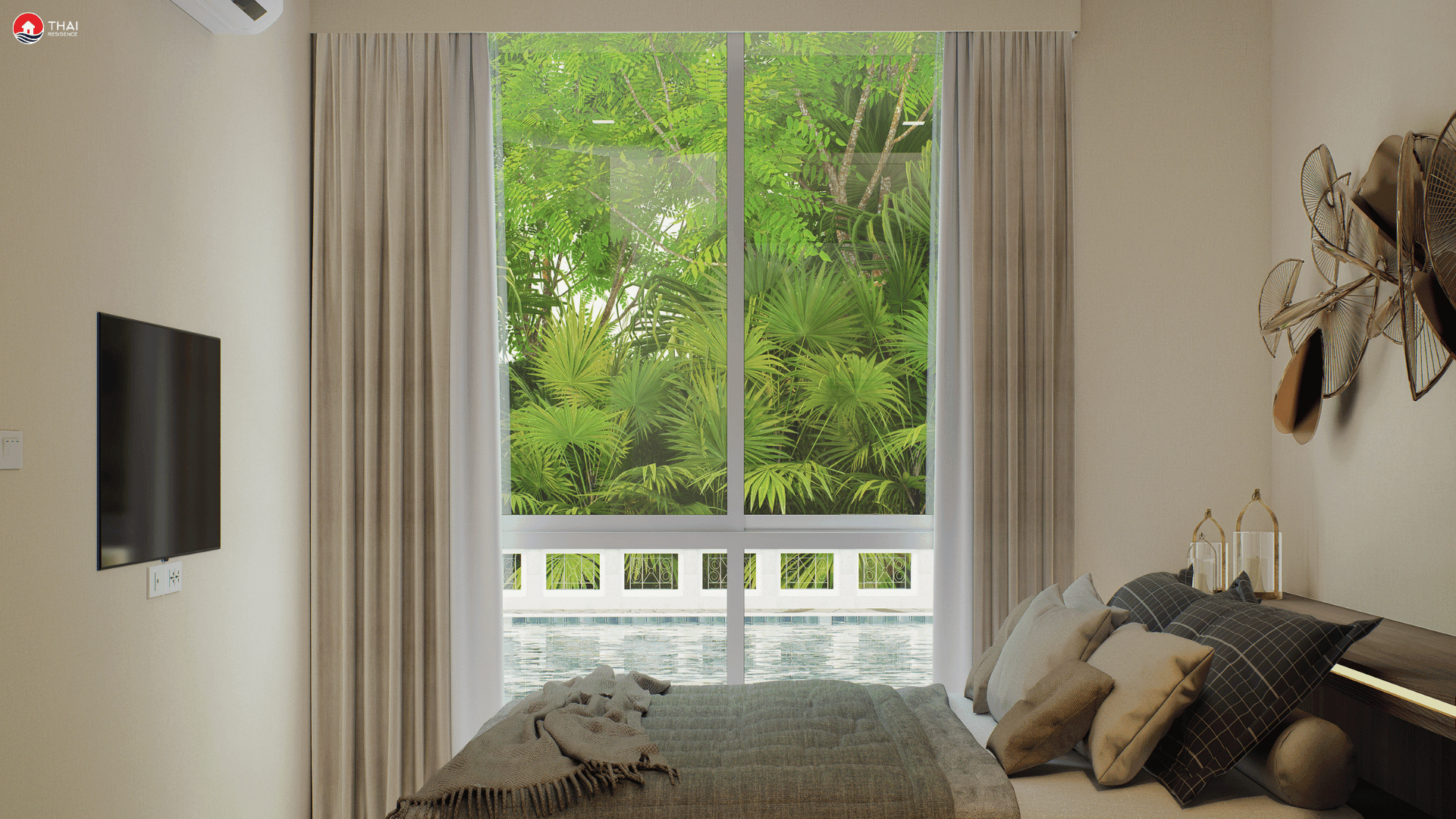 1-комнатная Harmonia City Garden 8