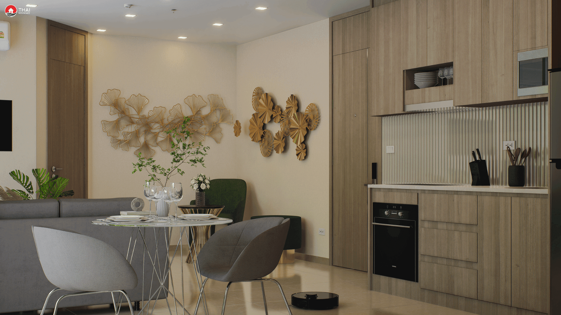 1-комнатная Harmonia City Garden 12