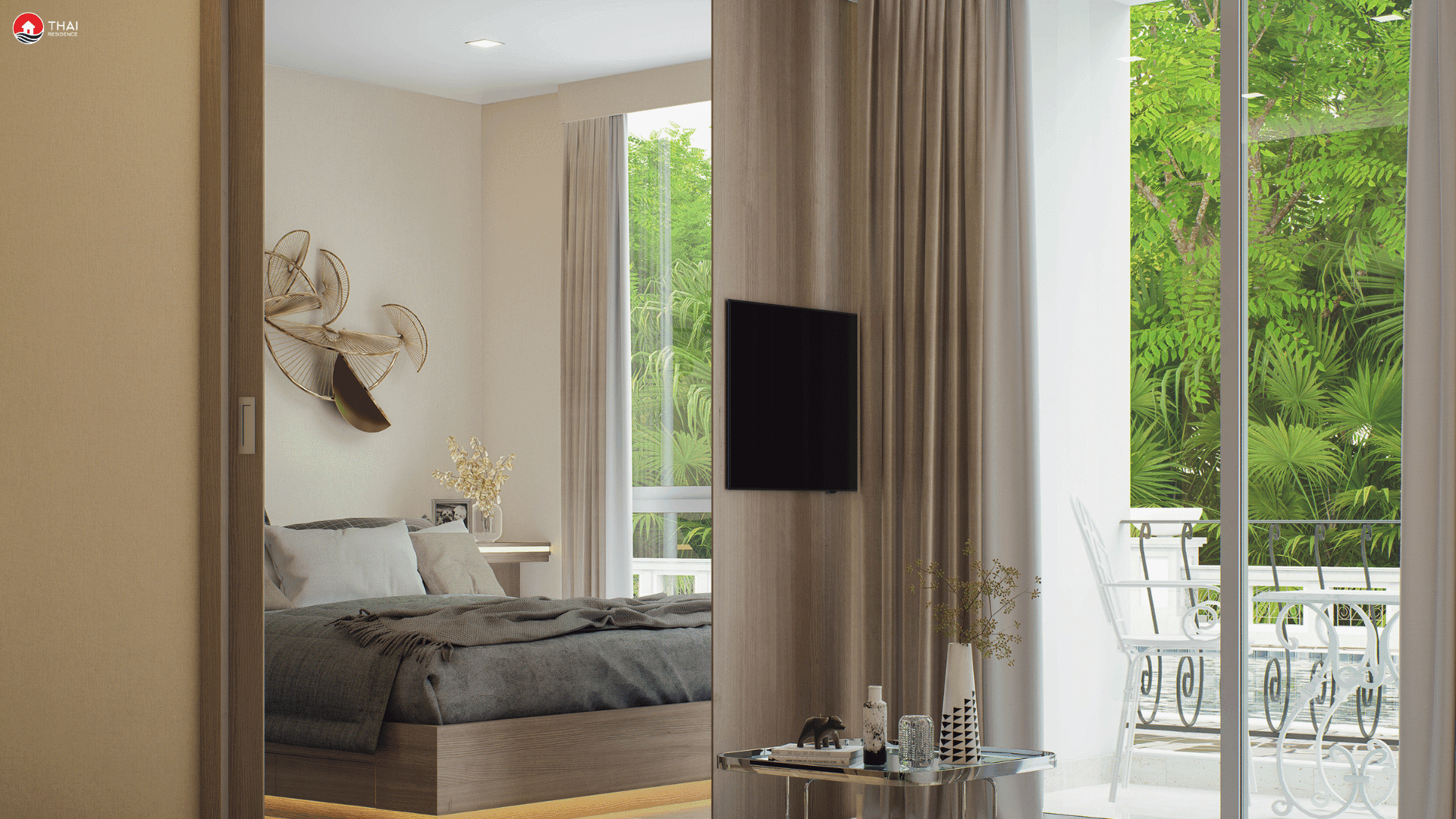 1-комнатная Harmonia City Garden 20