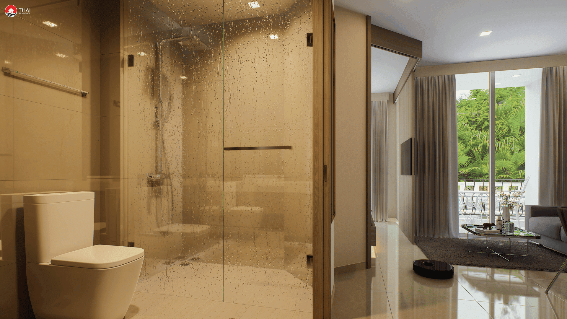 1-комнатная Harmonia City Garden 21