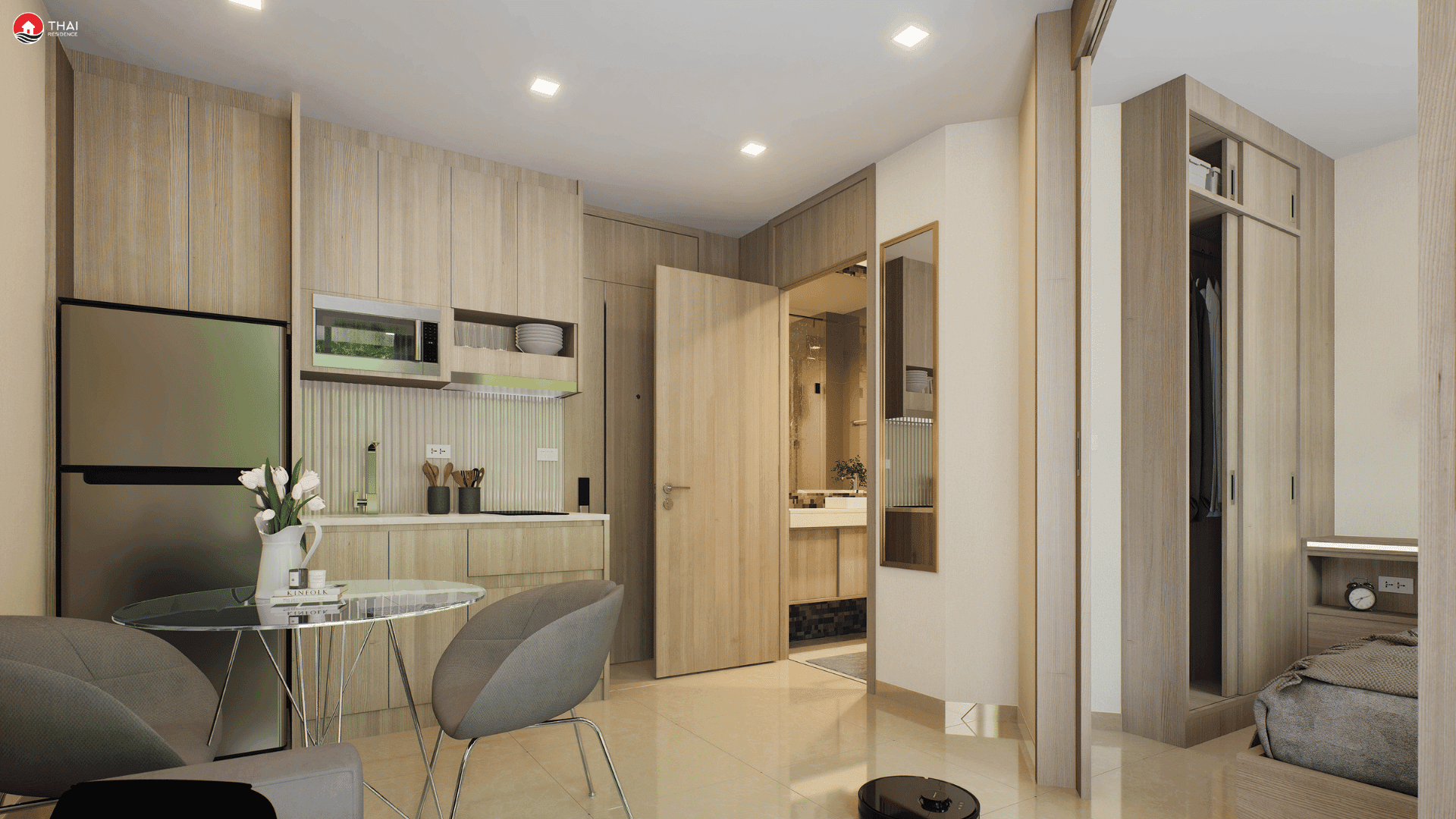 1-комнатная Harmonia City Garden 22