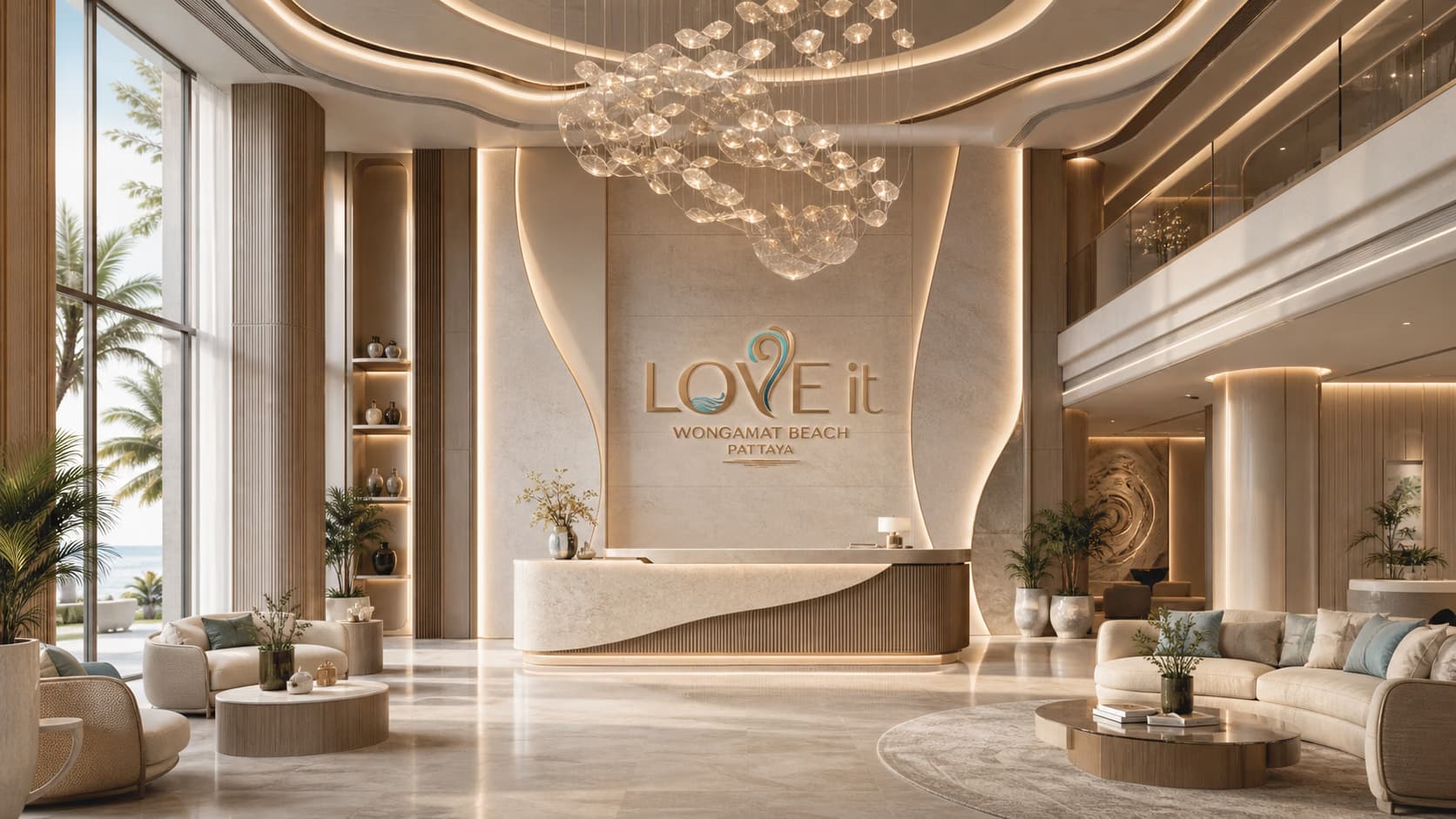 Iconic 6-metre lobby