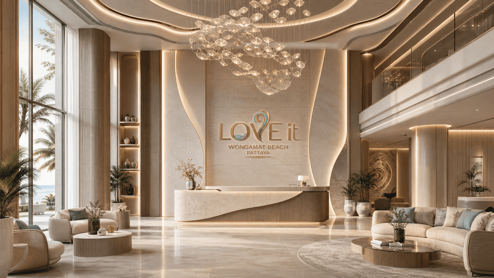 Iconic 6-metre lobby