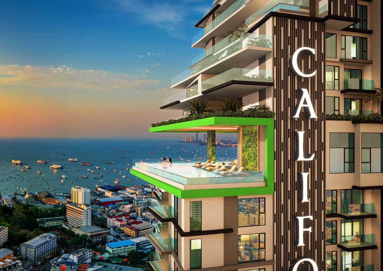 Condo The Riviera California, Pratumnak, Pattaya - photo 4