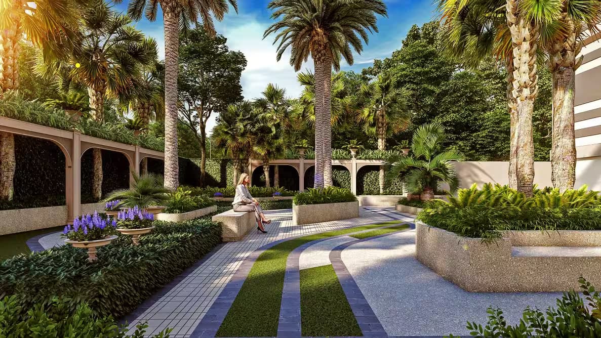 Riviera Malibu Сад и зеленая зона