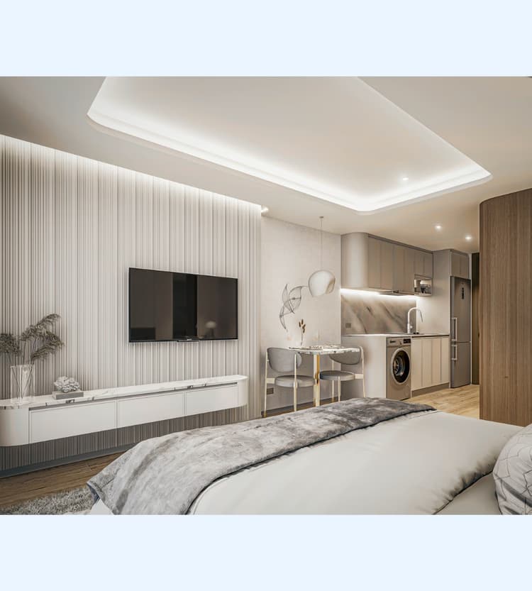 Sea Spire 3-комнатная 105 м2