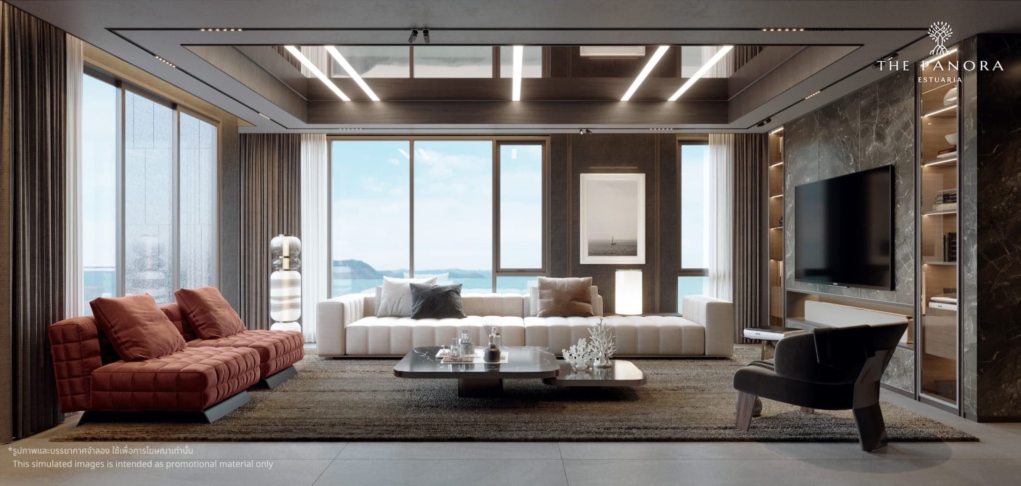 3-комнатная The Panora Estuaria 2