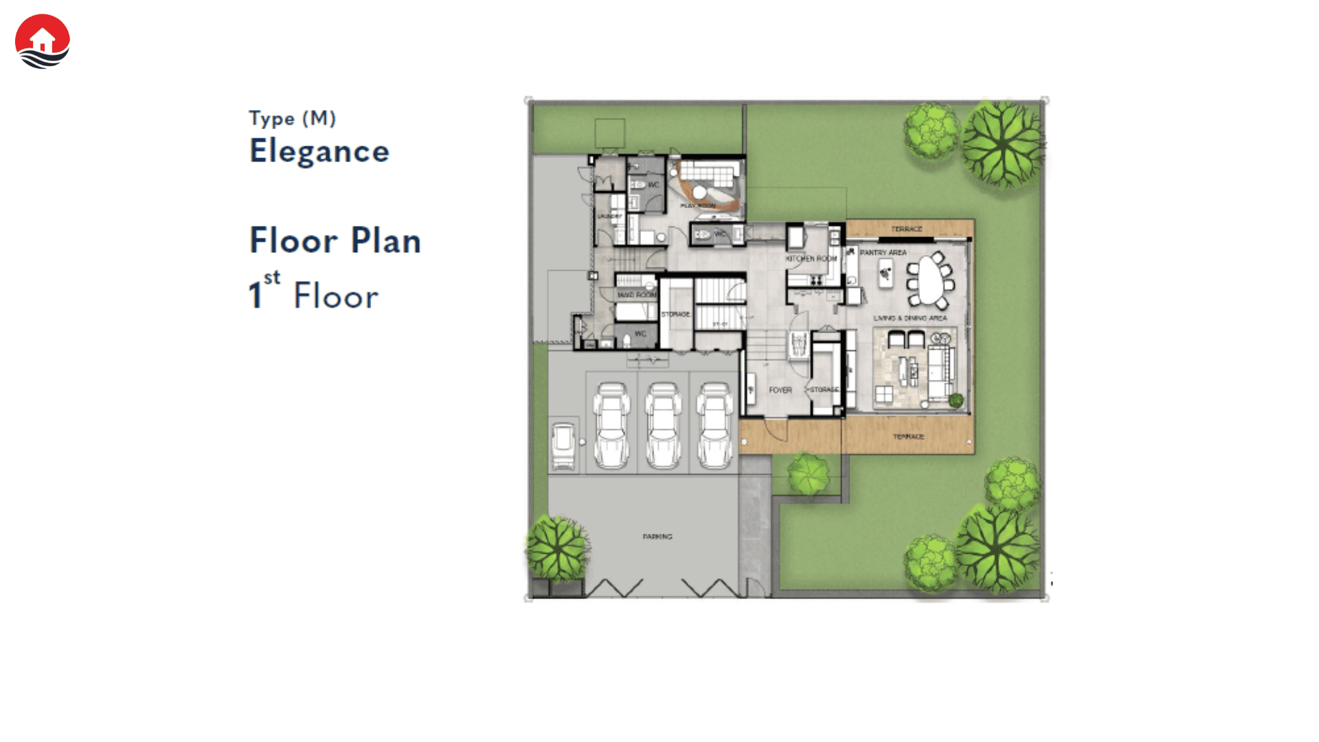 Планировка Дома Wisdom First Residence
