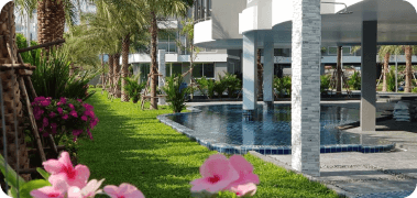 Whale Marina Condominium Сад и зеленая зона