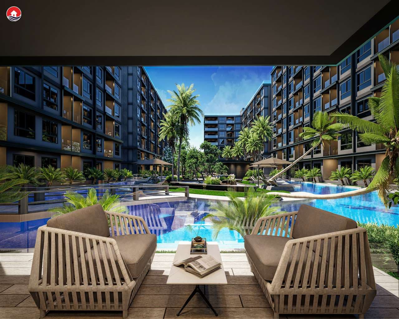 3-комнатная Zenith Pattaya II 9