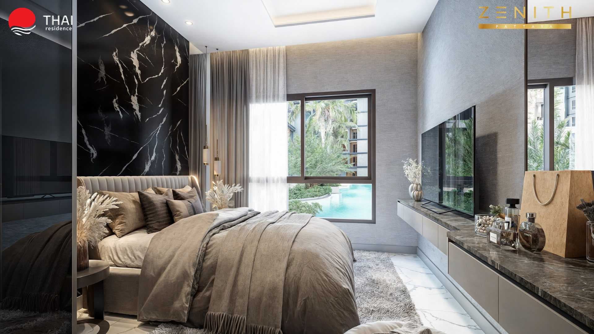 1-комнатная Zenith Pattaya 1