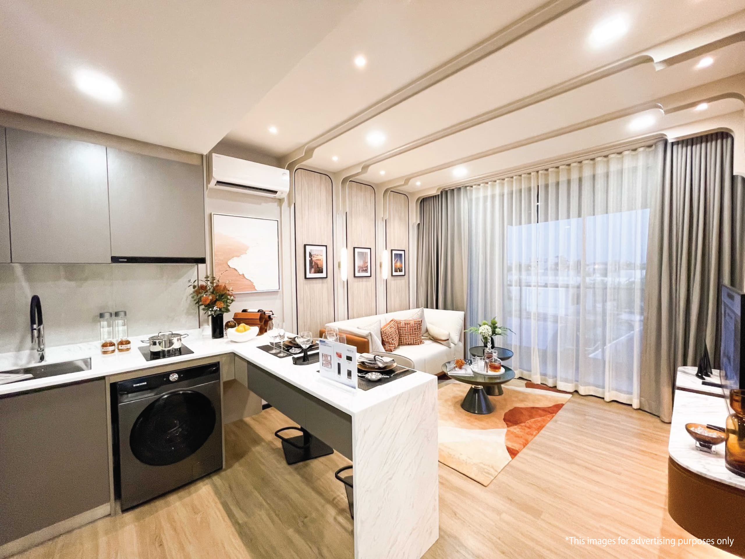 2-комнатная Aquarous Jomtien Pattaya 2