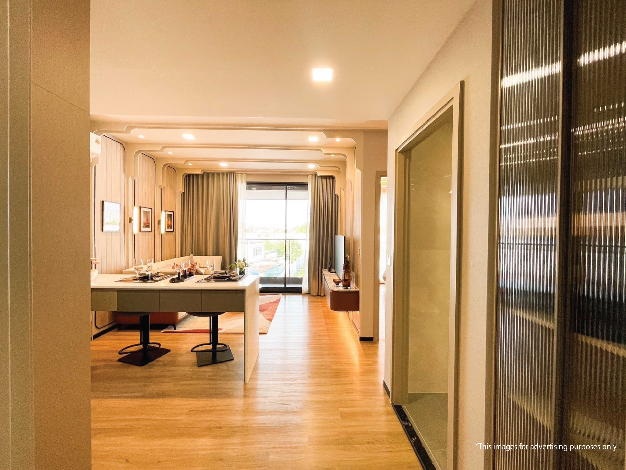 2-комнатная Aquarous Jomtien Pattaya 17