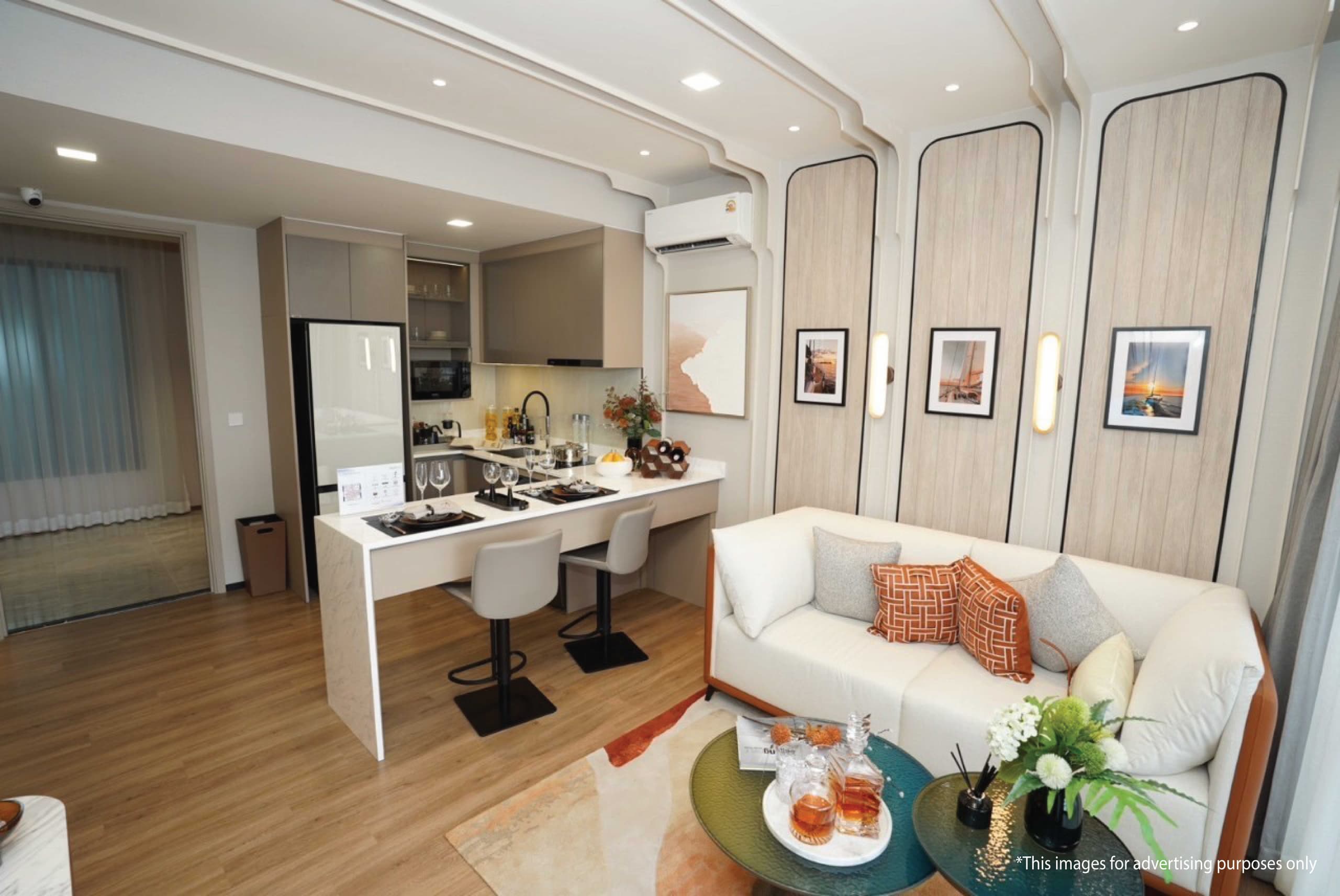 2-комнатная Aquarous Jomtien Pattaya 21