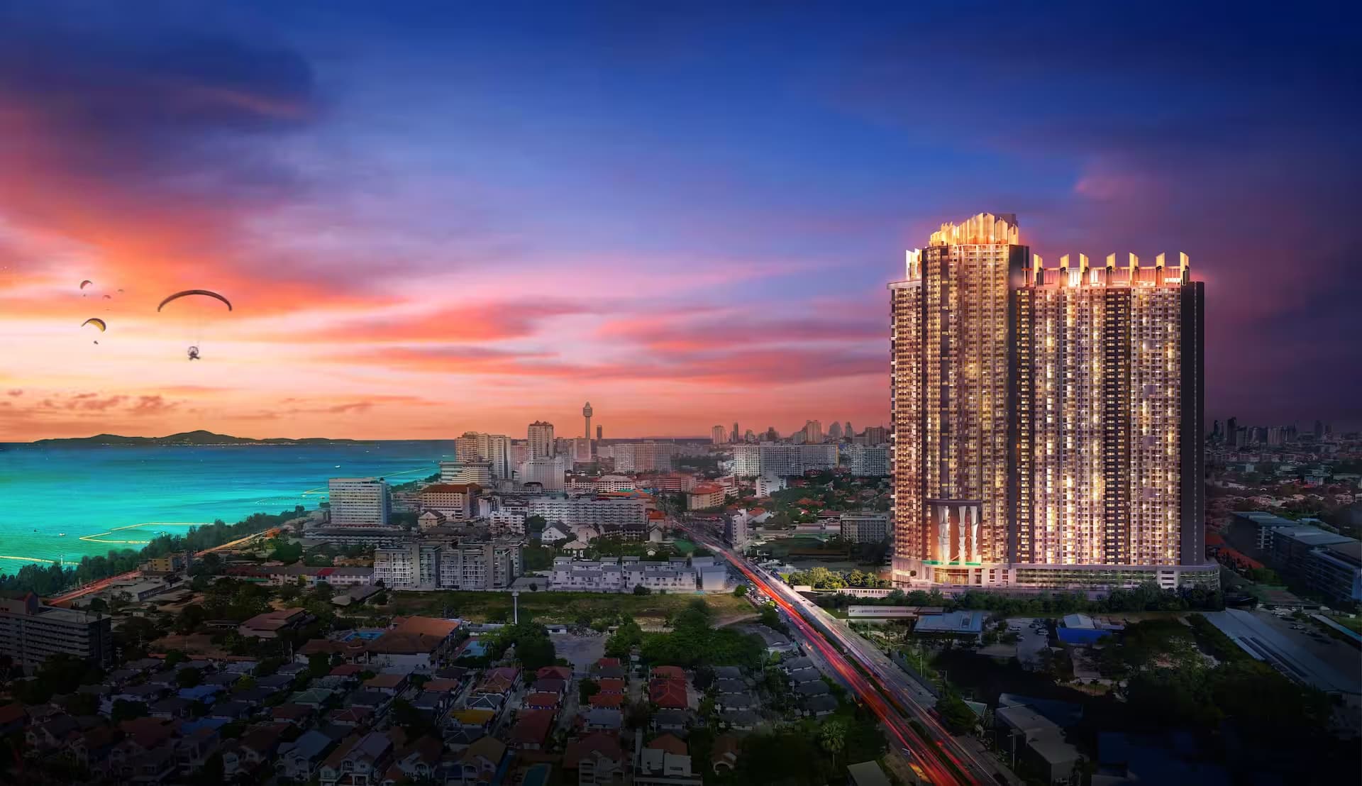 Condo Copacabana Coral Reef, Jomtien, Pattaya - photo 2