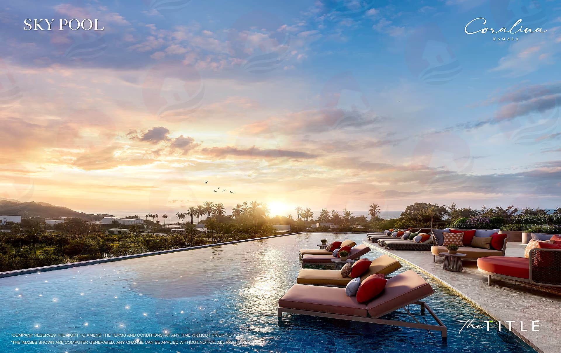 Бассейн Sky Pool на крыше