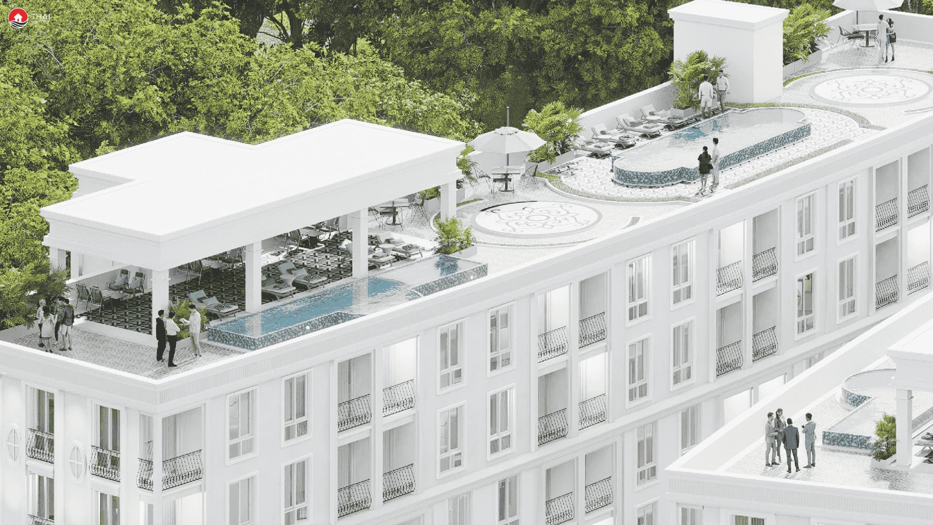 Rooftop Garden & Green Area