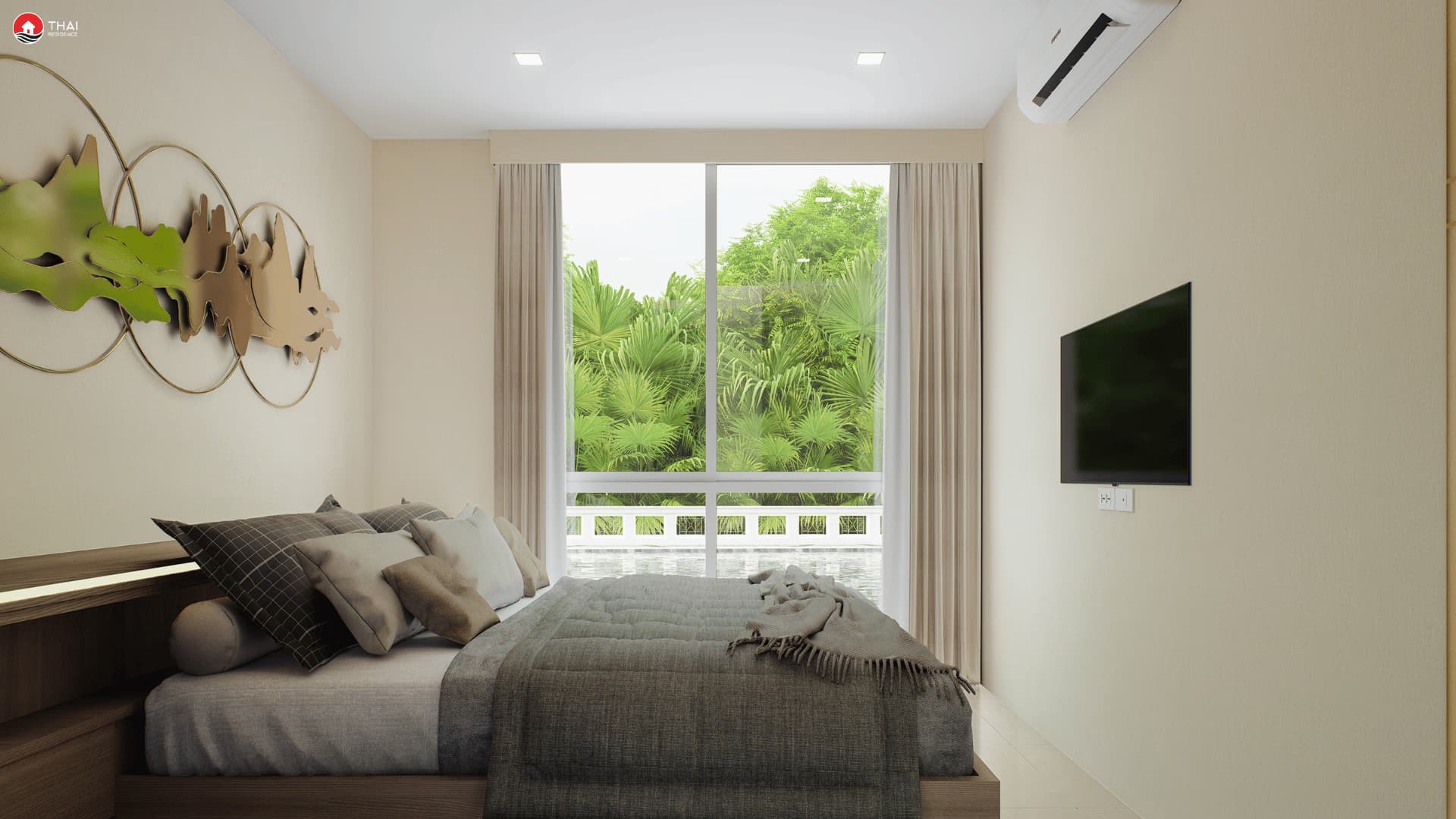 2 Bedrooms Harmonia City Garden 1