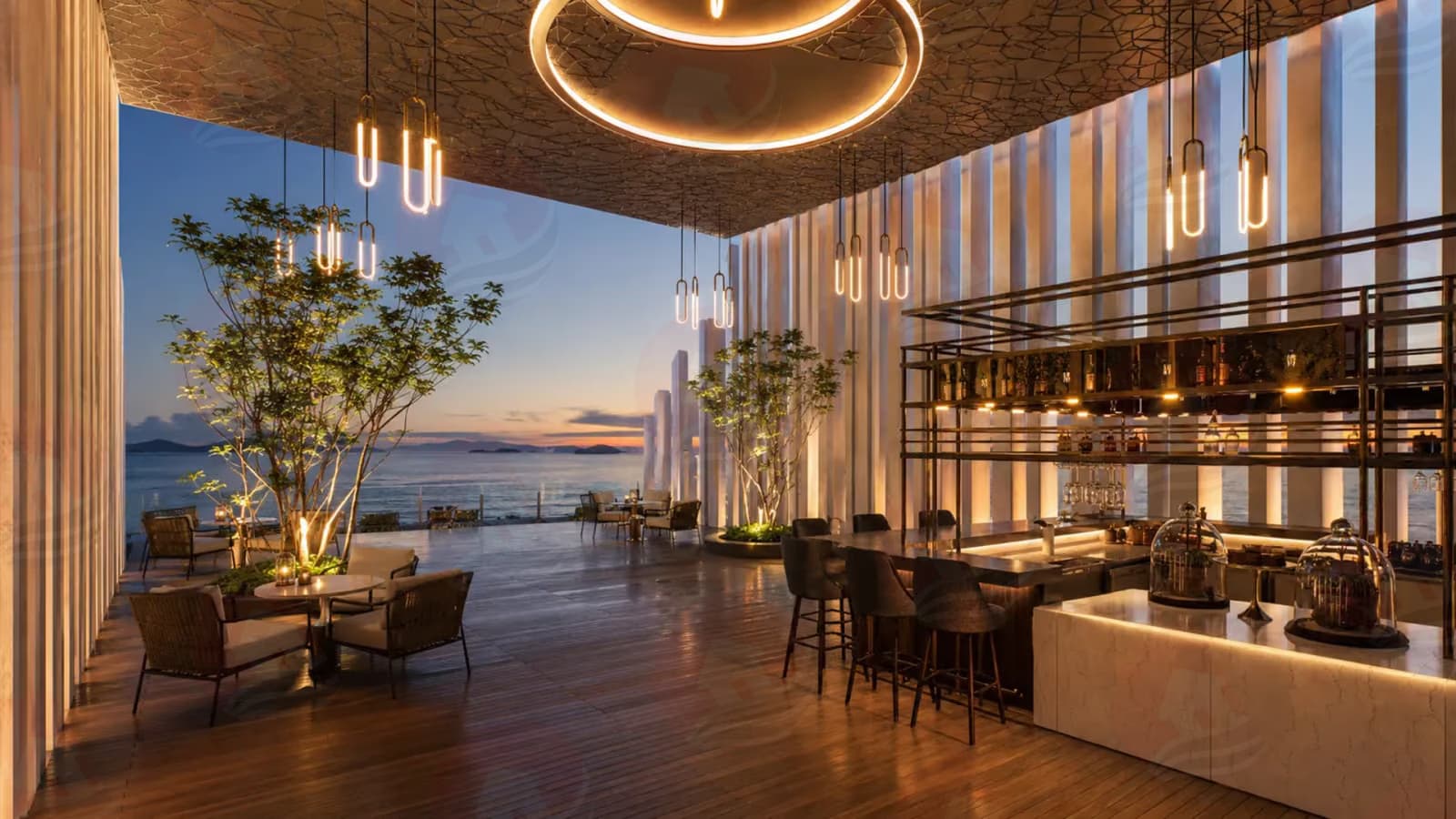 Sky Lounge на 51 этаже
