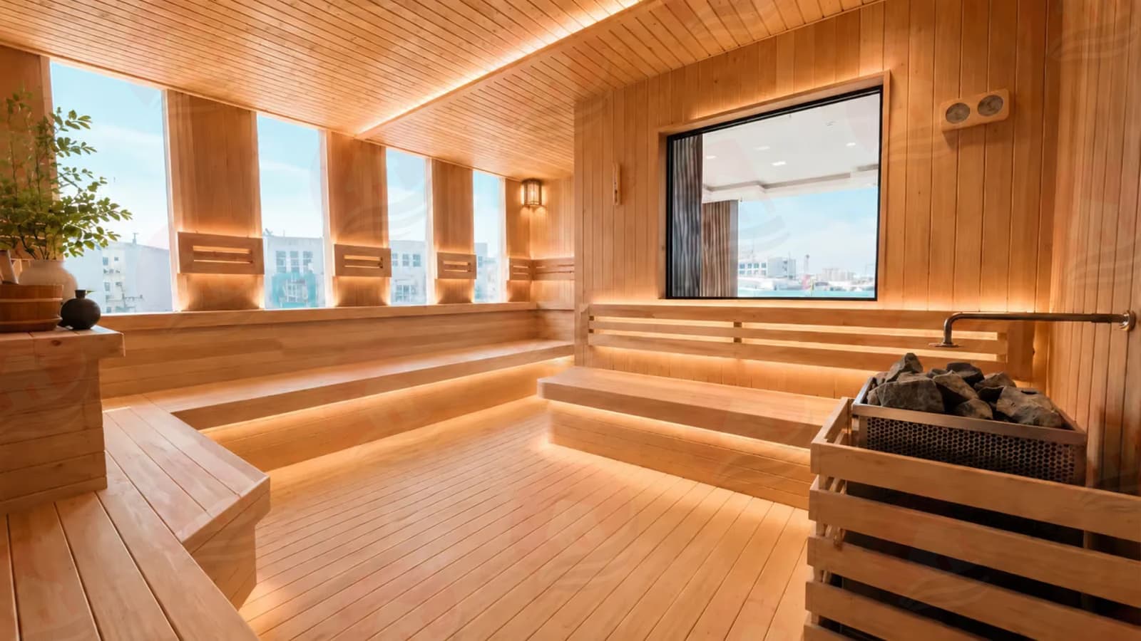 Sky Onsen, сауна и паровая