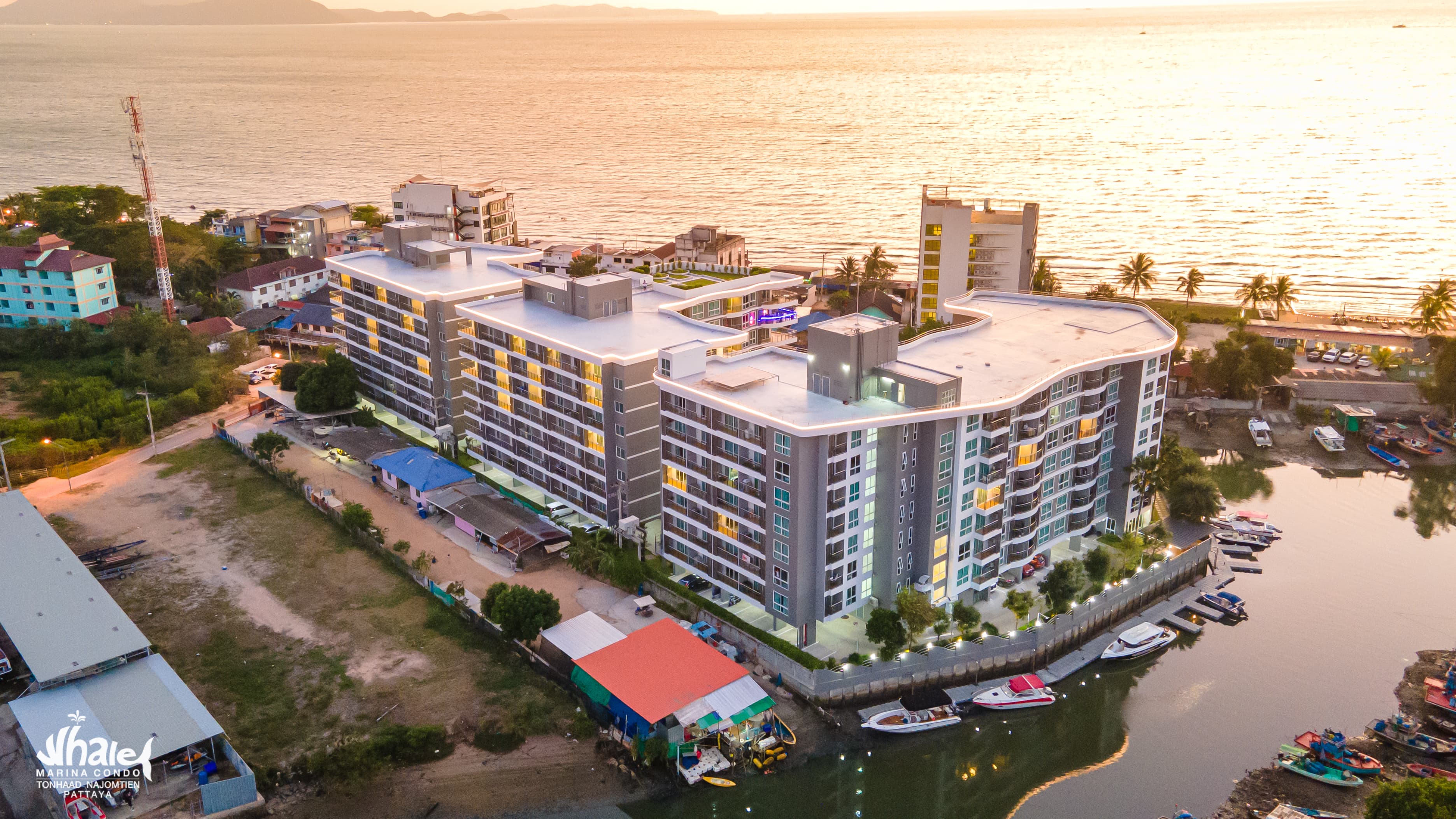 Condo Whale Marina Condominium, Na Jomtien, Pattaya - photo 4