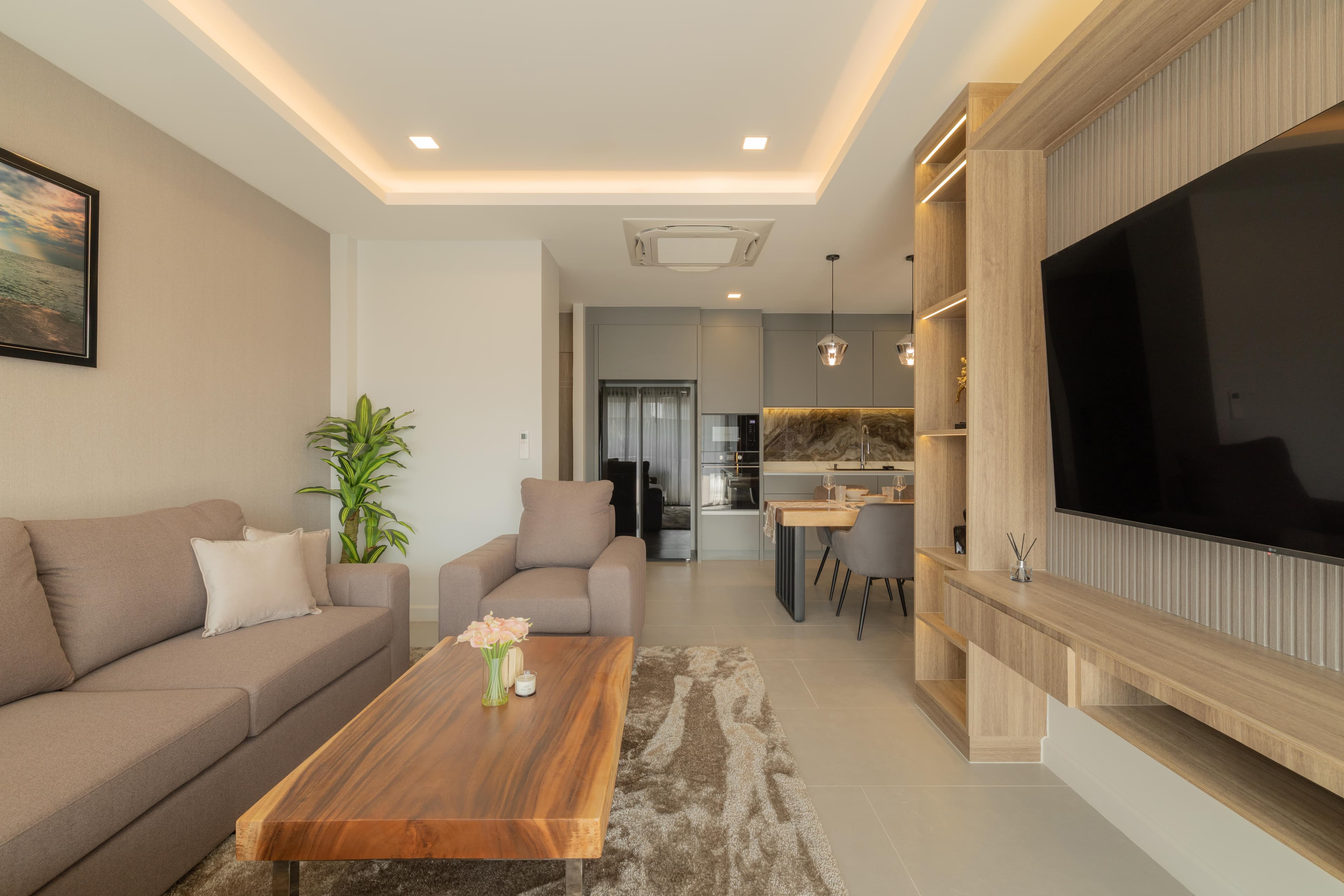 2-комнатная Zensiri Residences Jomtien 4