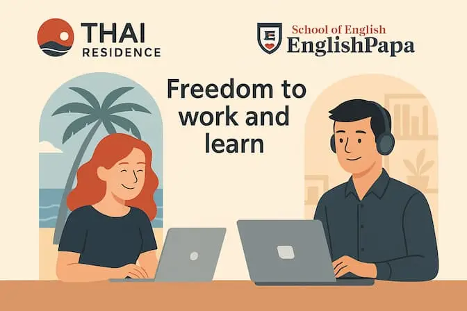 Новая жизнь в Таиланде начинается с EnglishPapa